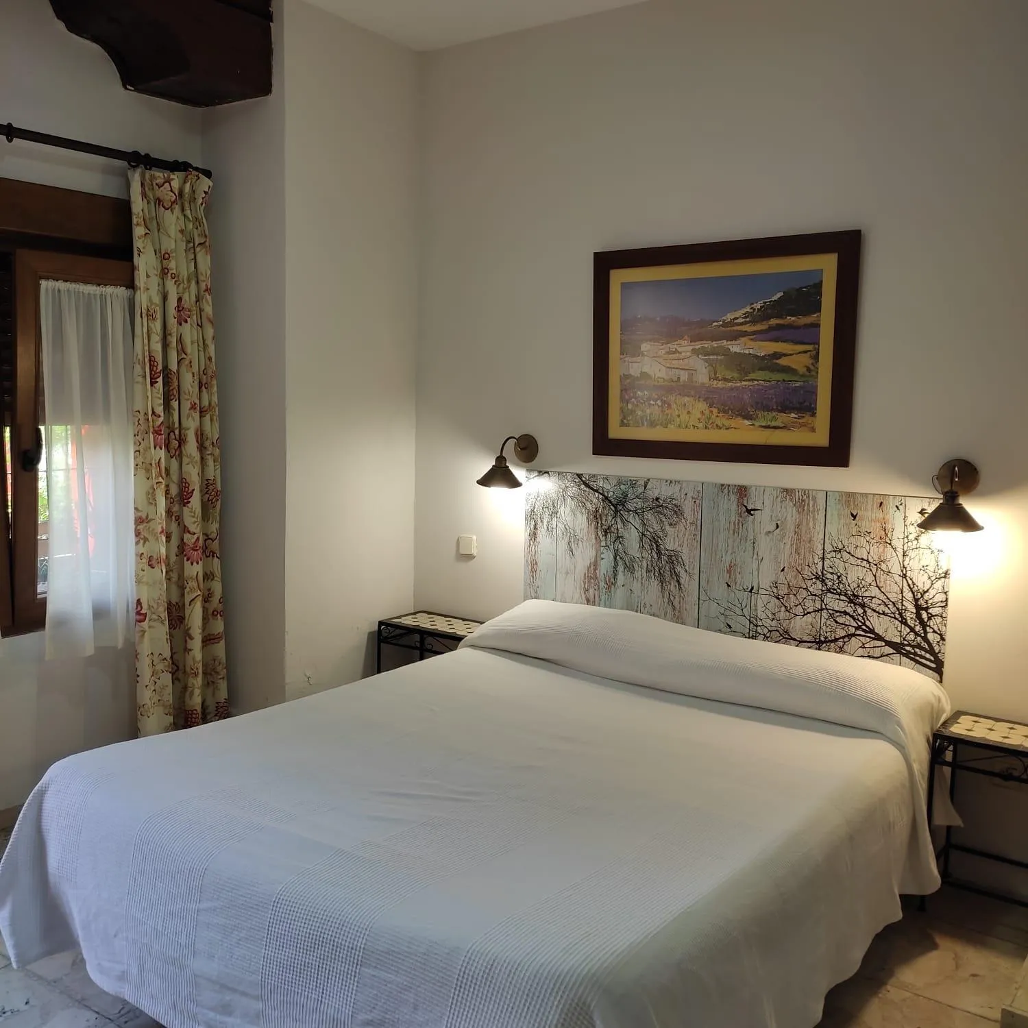 Bed in Hostal Castilla