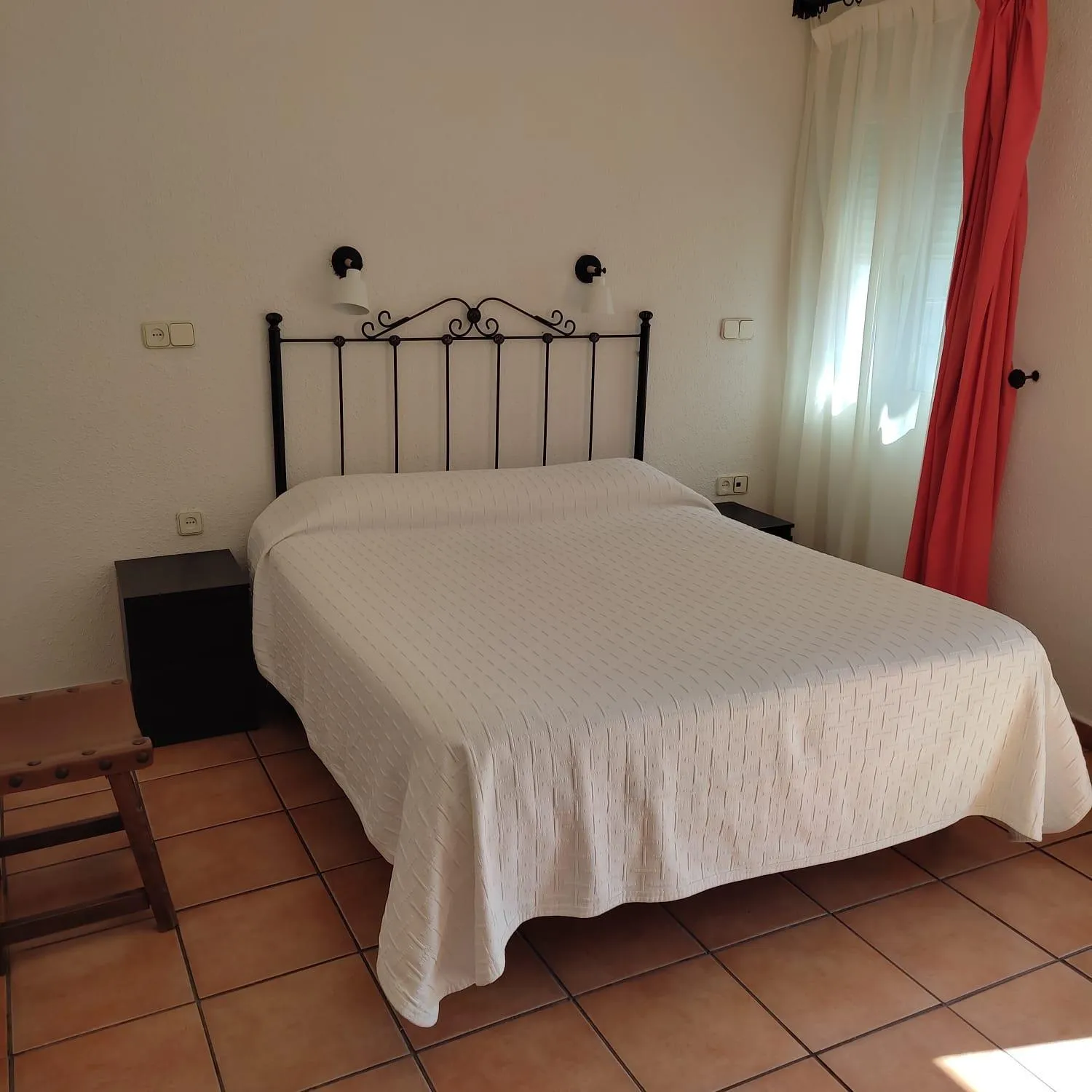 Bed in Hostal Castilla