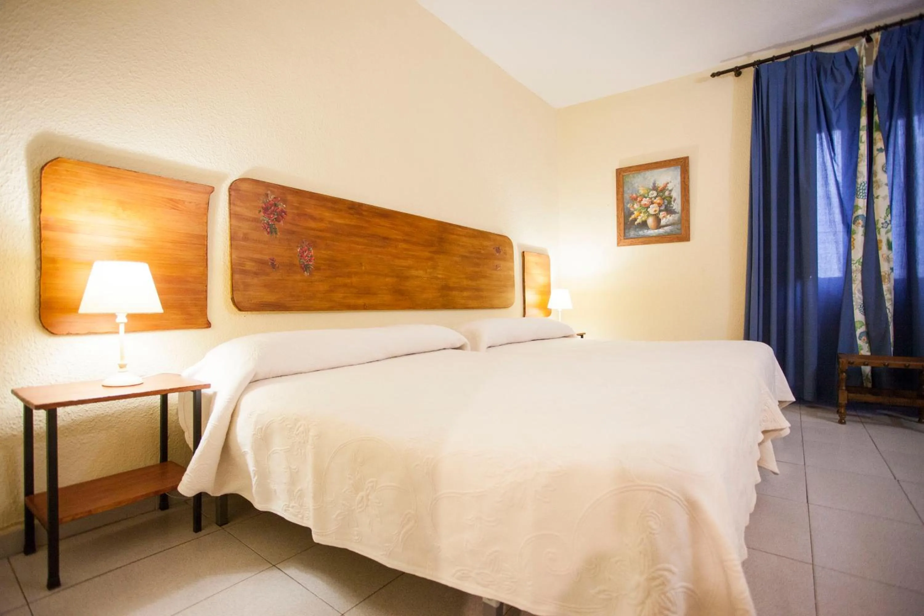 Bed in Hostal Castilla