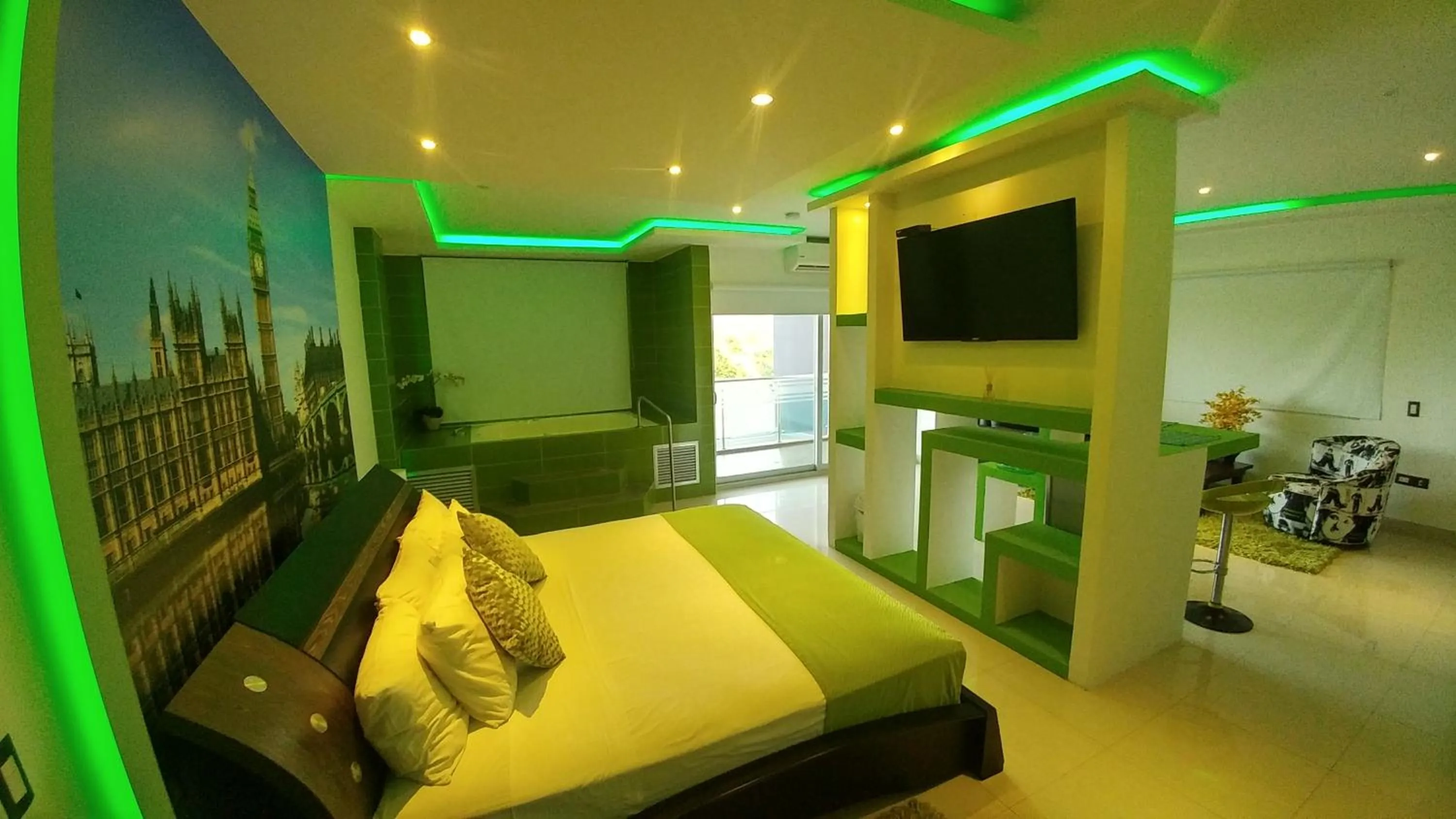 Living room in Hotel Campestre El Cisne