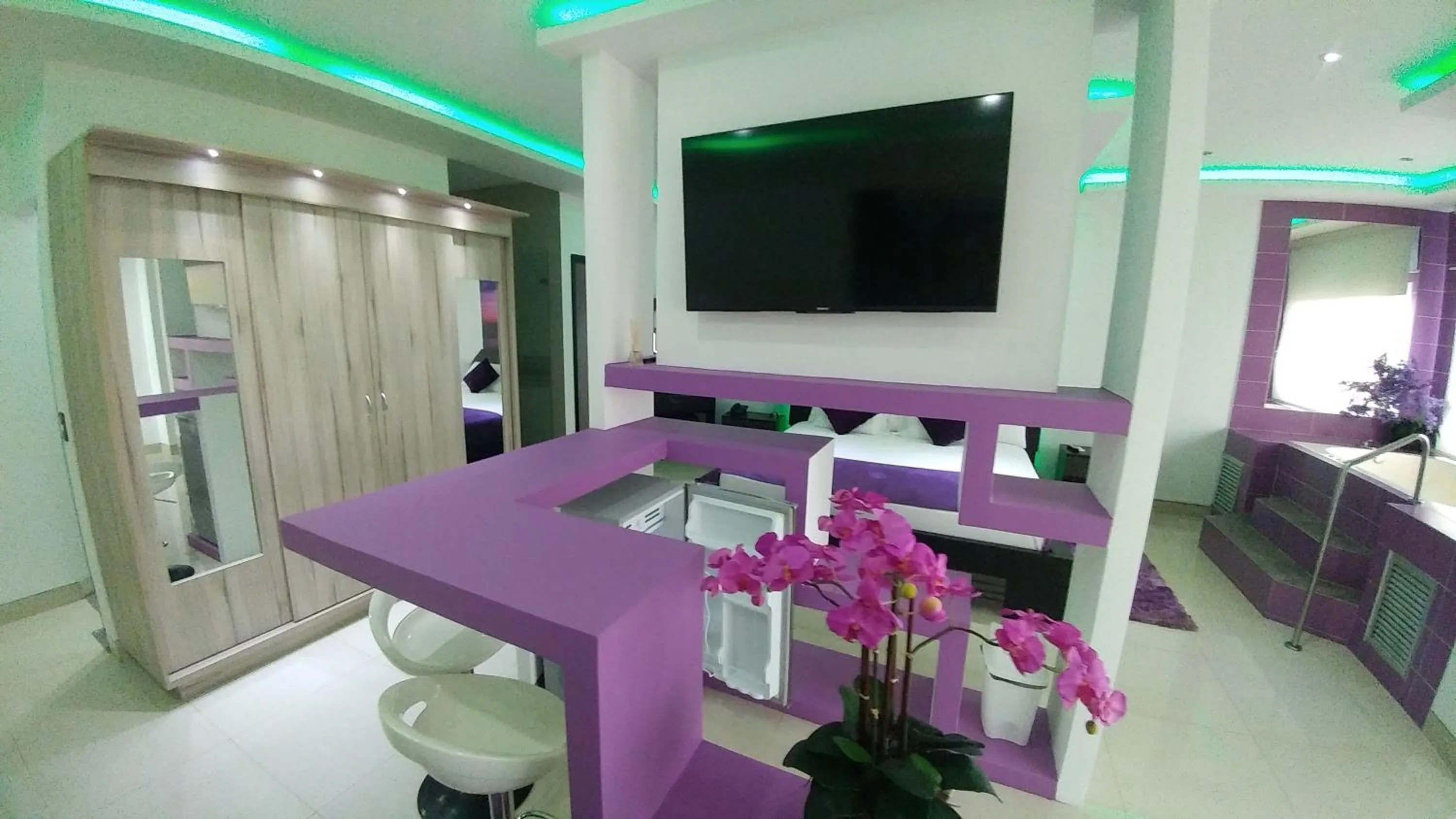 Living room in Hotel Campestre El Cisne