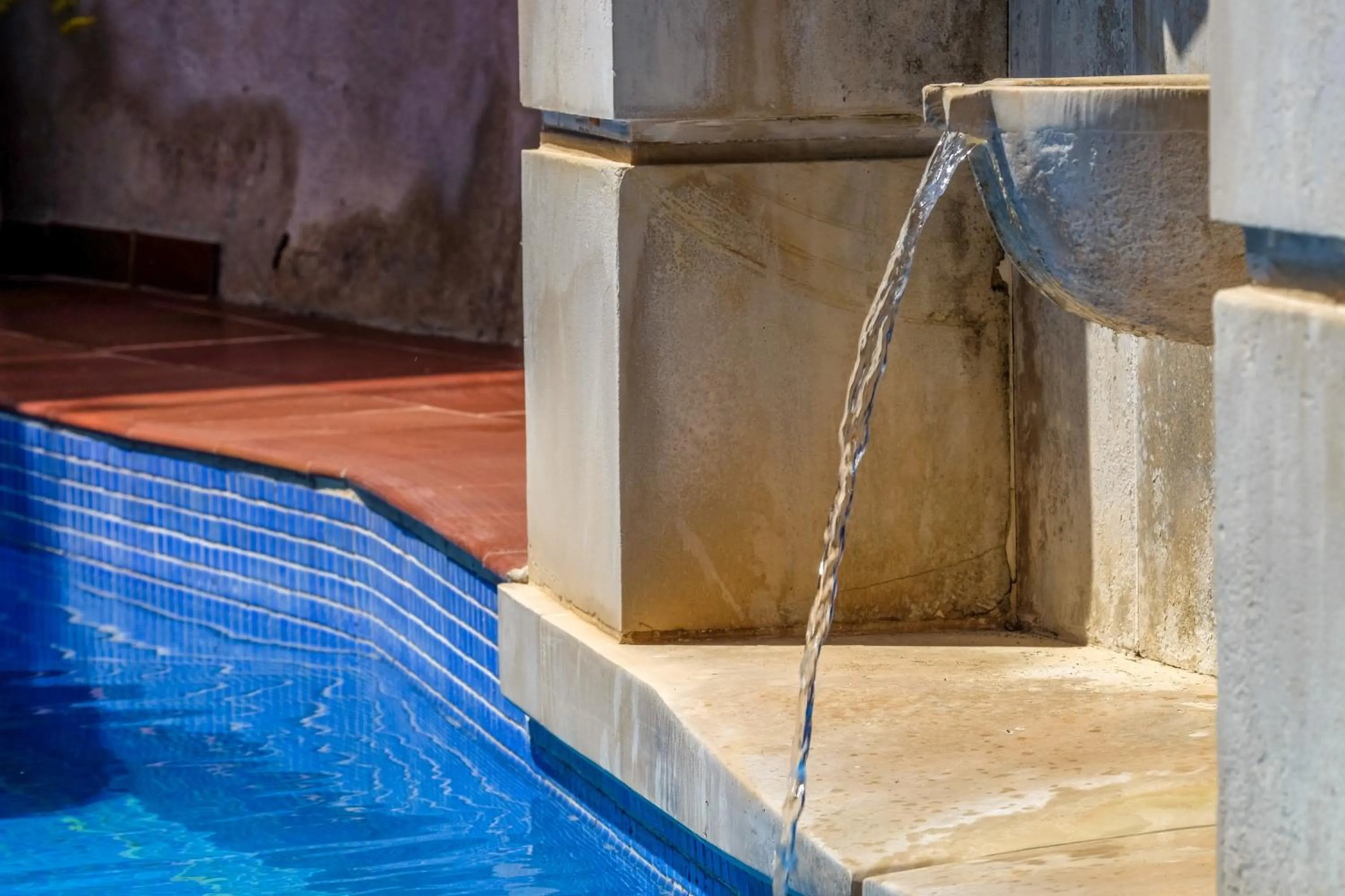 Swimming pool in Calergi Residence - Holidays in Crete