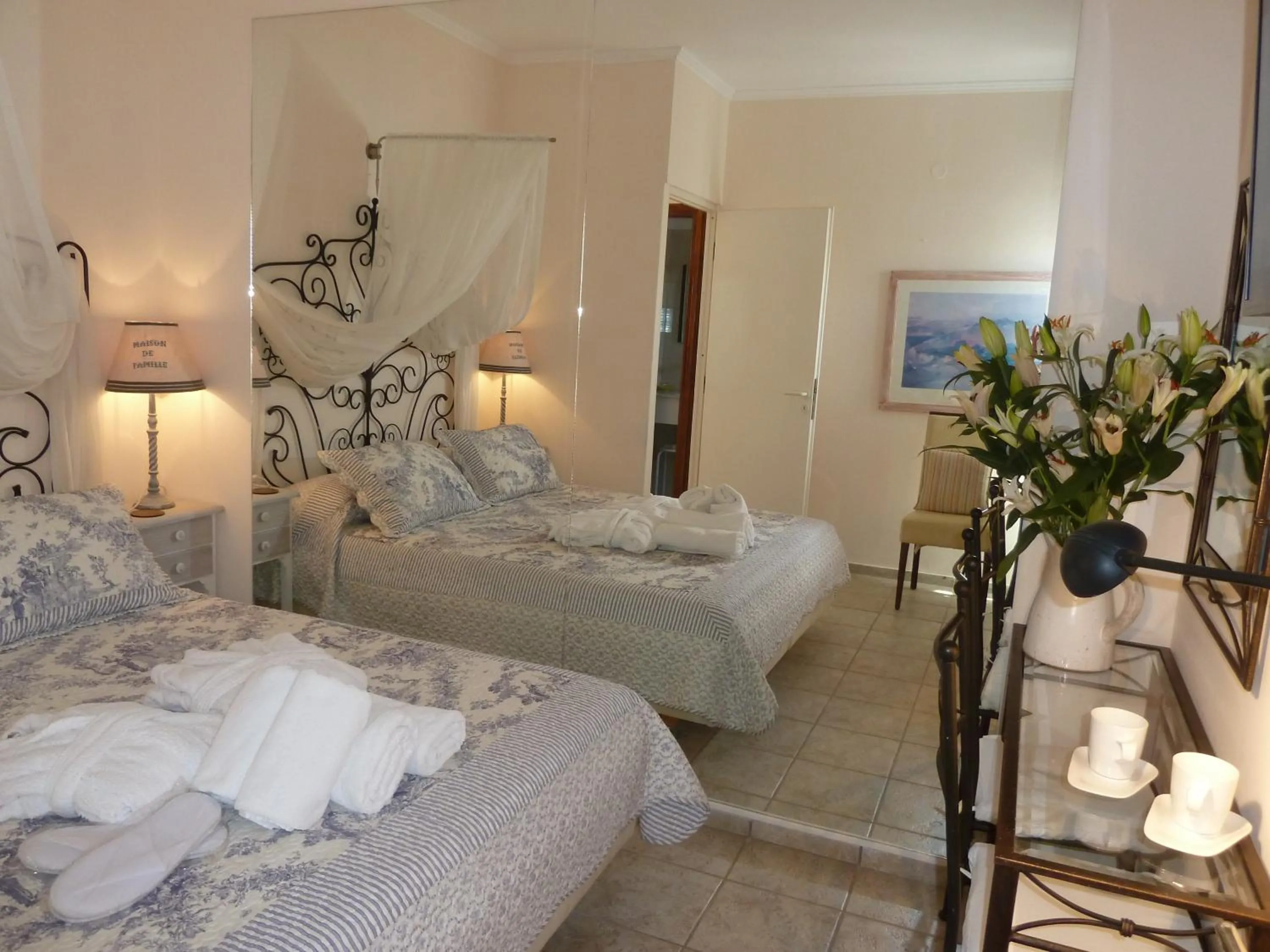 Bedroom, Bed in Calergi Residence - Holidays in Crete