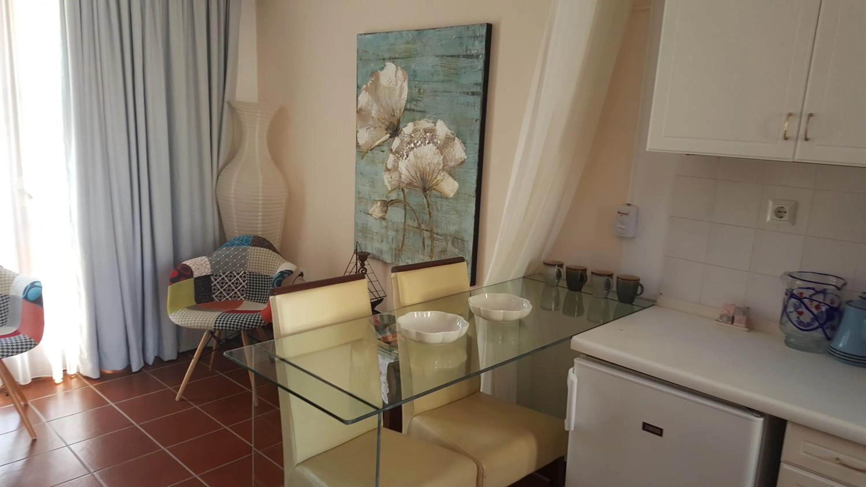 Seating area in Calergi Residence - Holidays in Crete