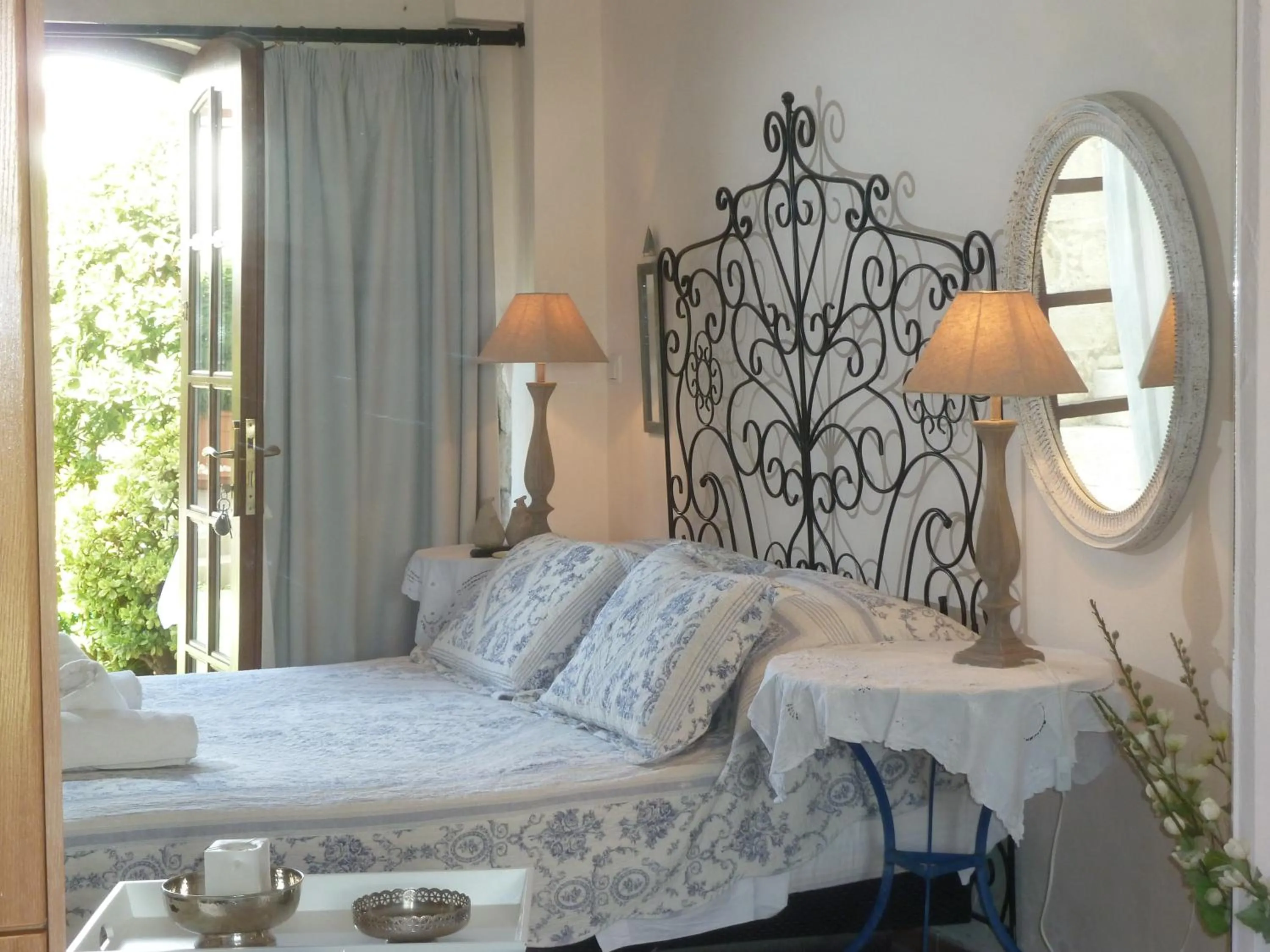 Bedroom, Bed in Calergi Residence - Holidays in Crete