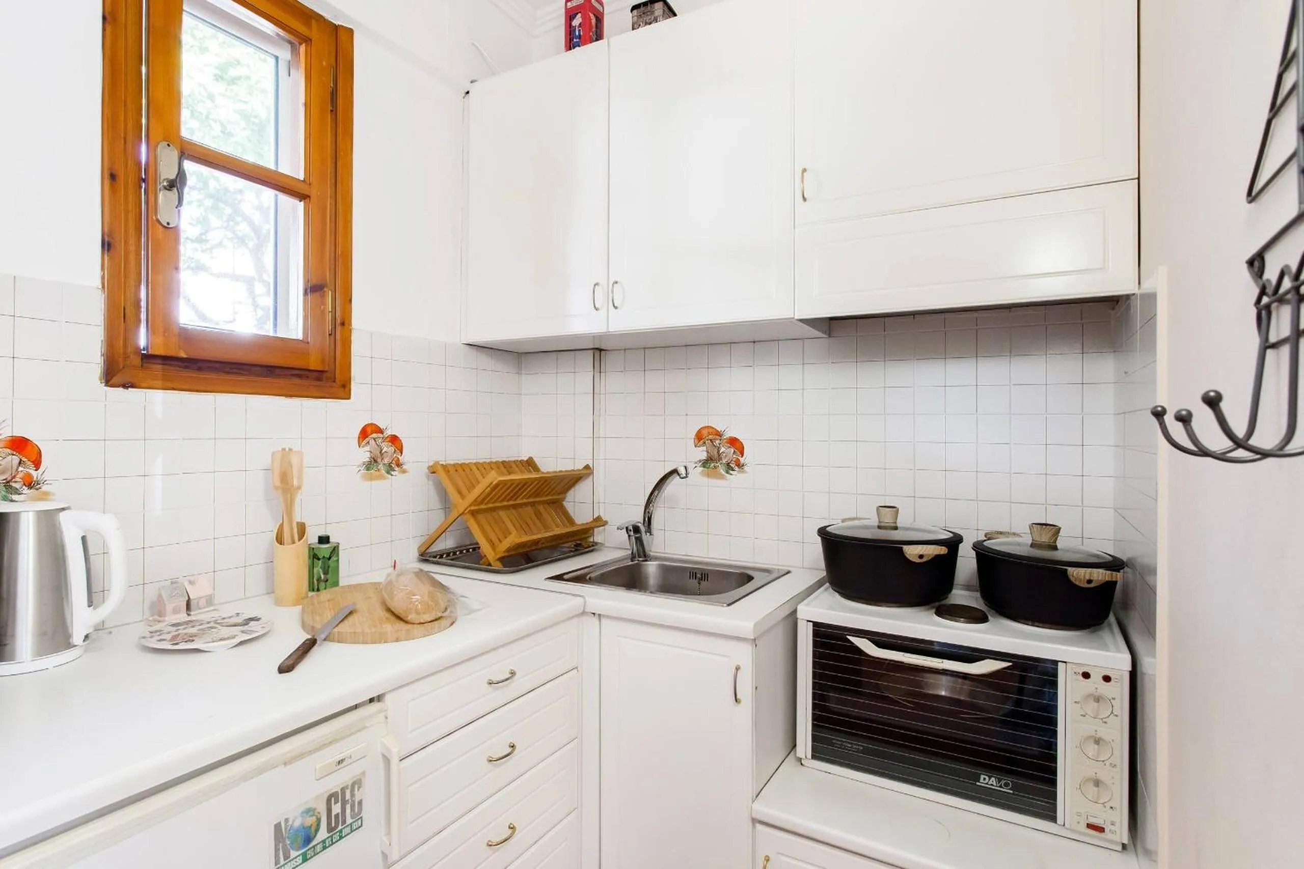 Kitchen or kitchenette in Calergi Residence - Holidays in Crete