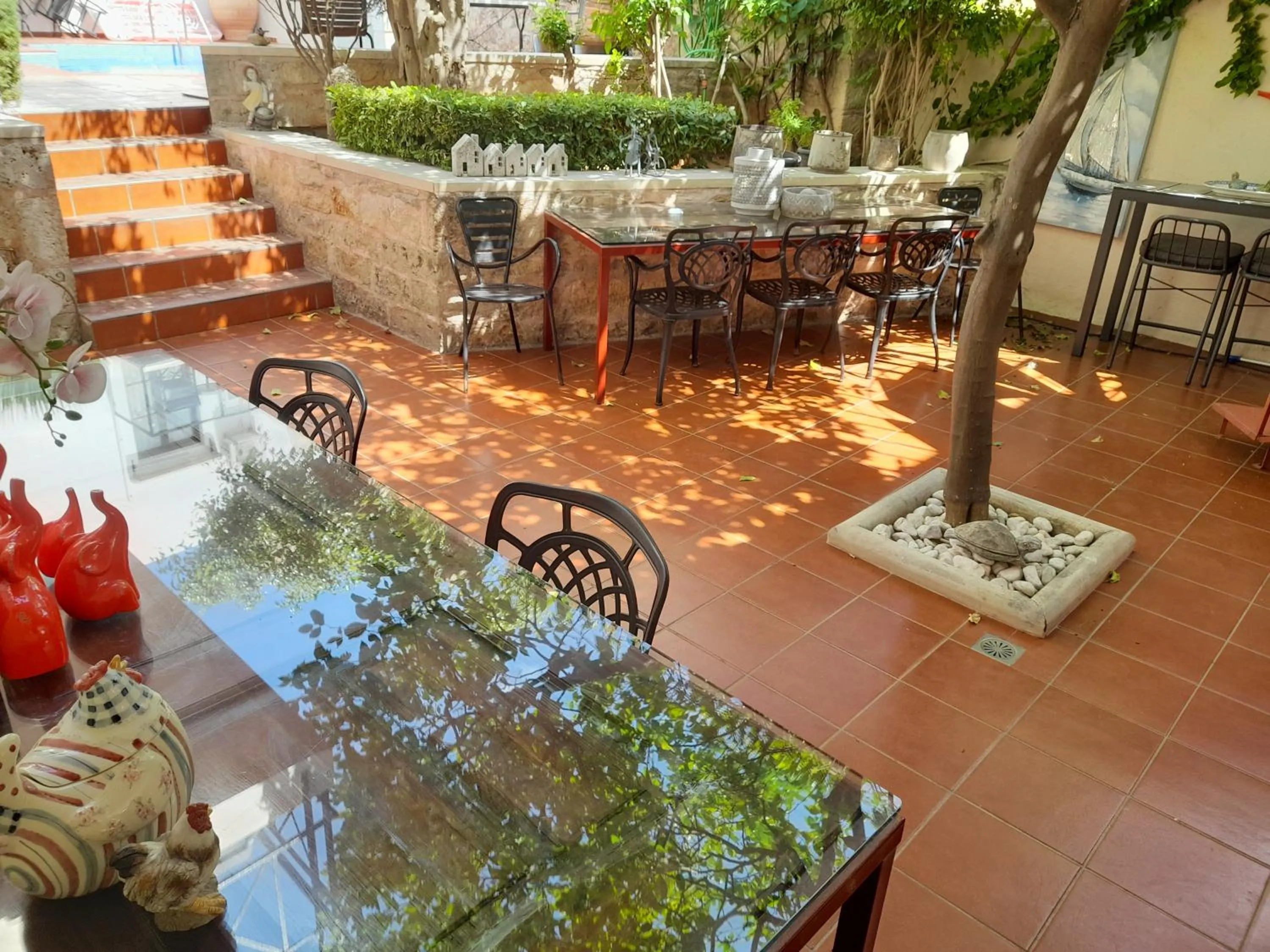 Patio in Calergi Residence - Holidays in Crete