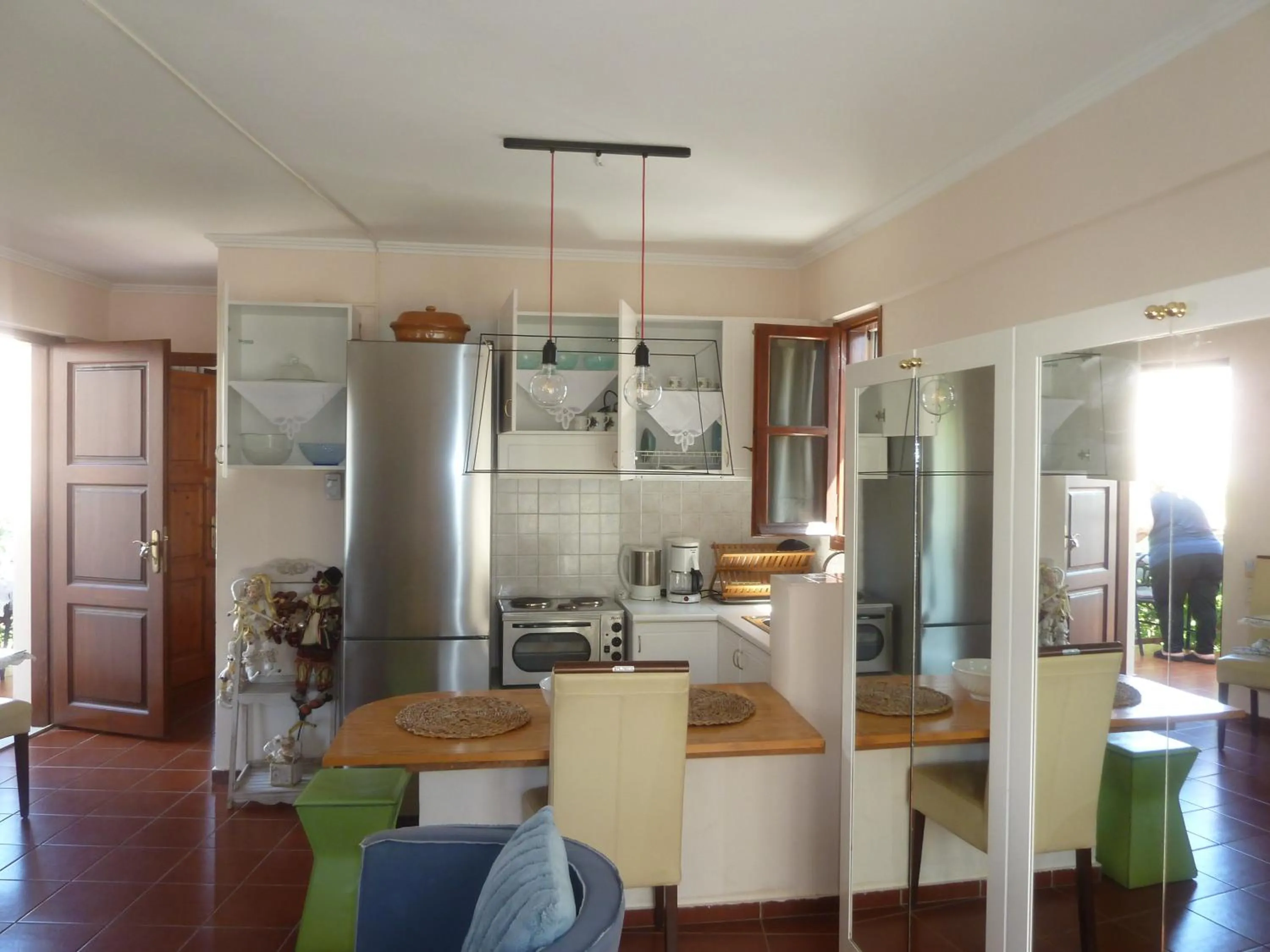 Kitchen or kitchenette in Calergi Residence - Holidays in Crete