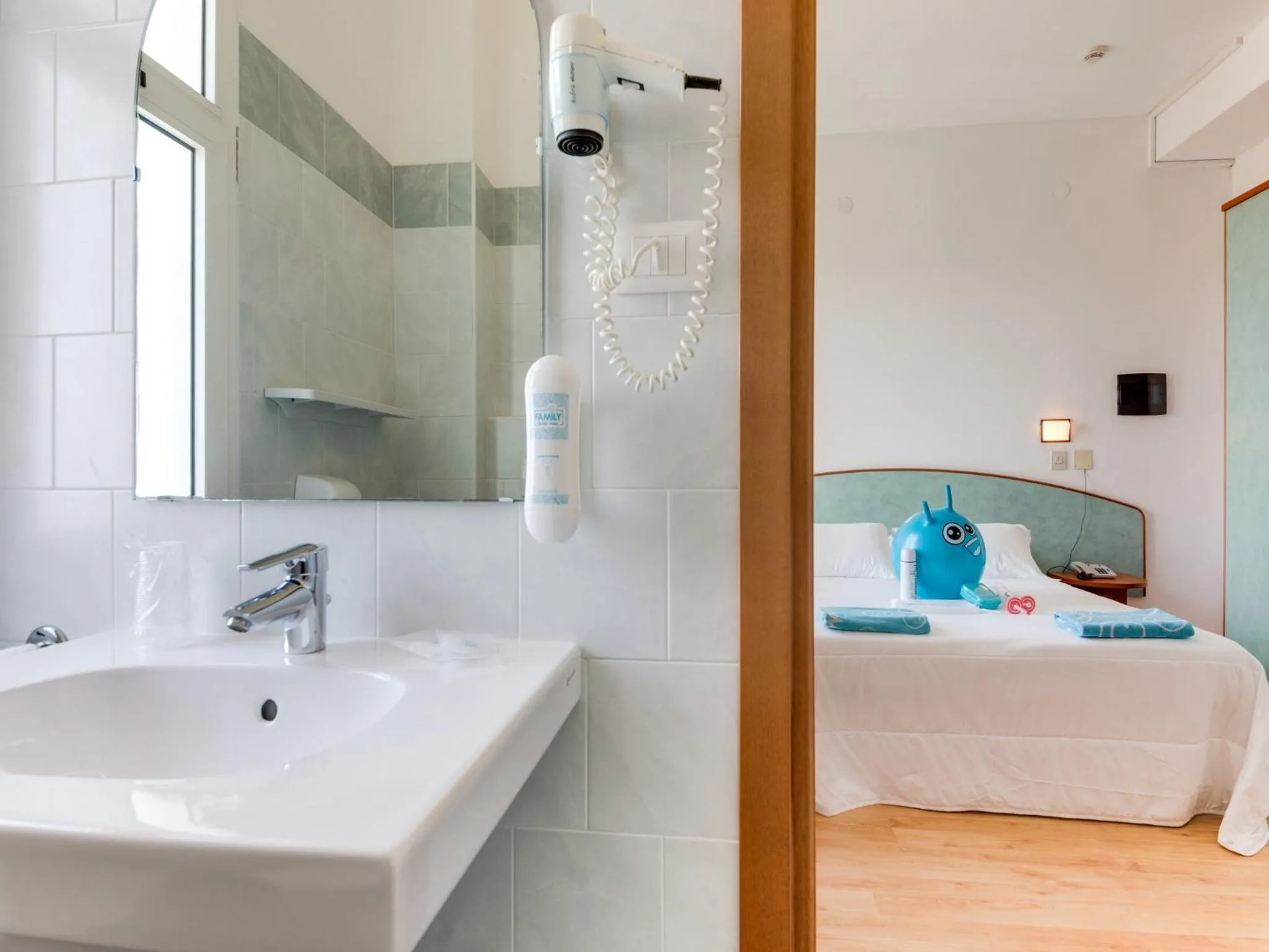 Bathroom in Hotel Adler