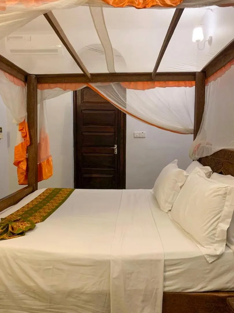 Bed in Princess Salme Inn