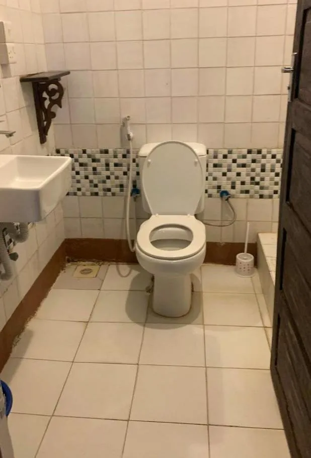 Toilet in Princess Salme Inn