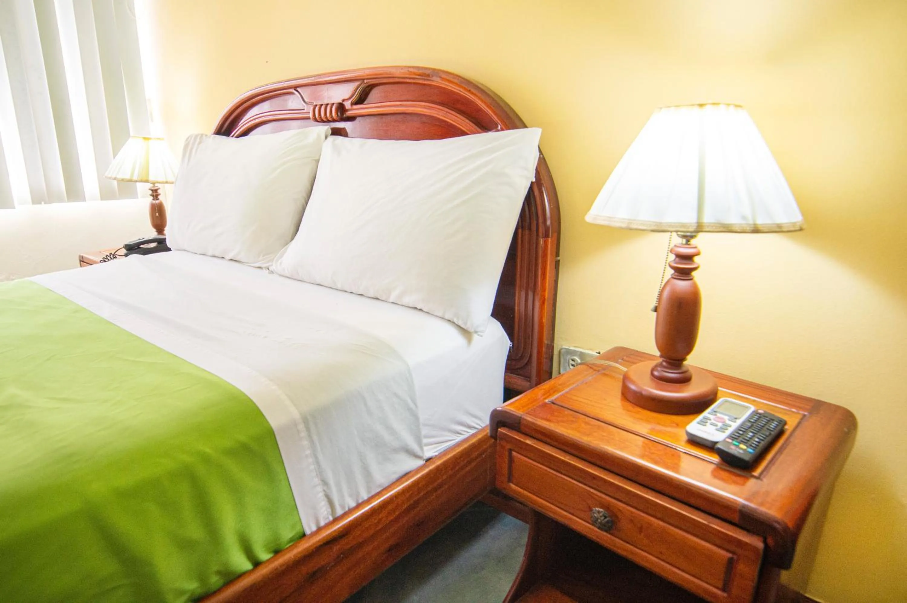 Bed in Hotel El Auca