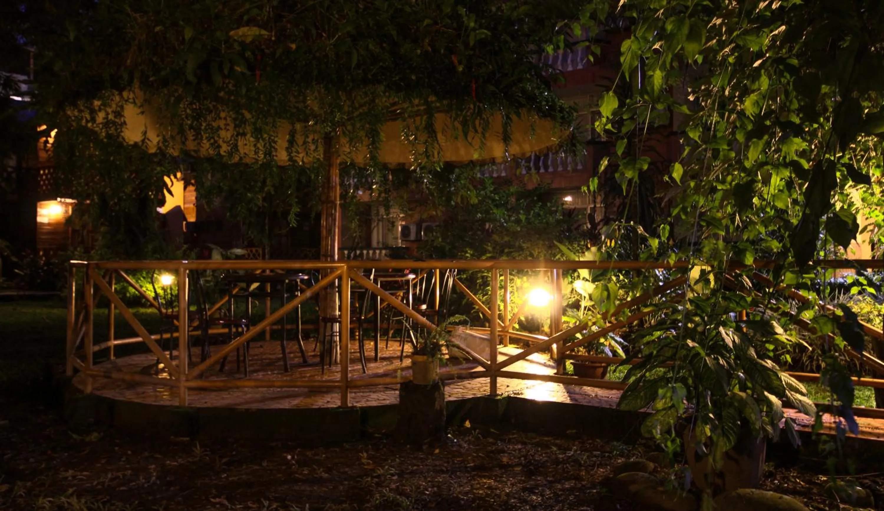 Garden in Hotel El Auca