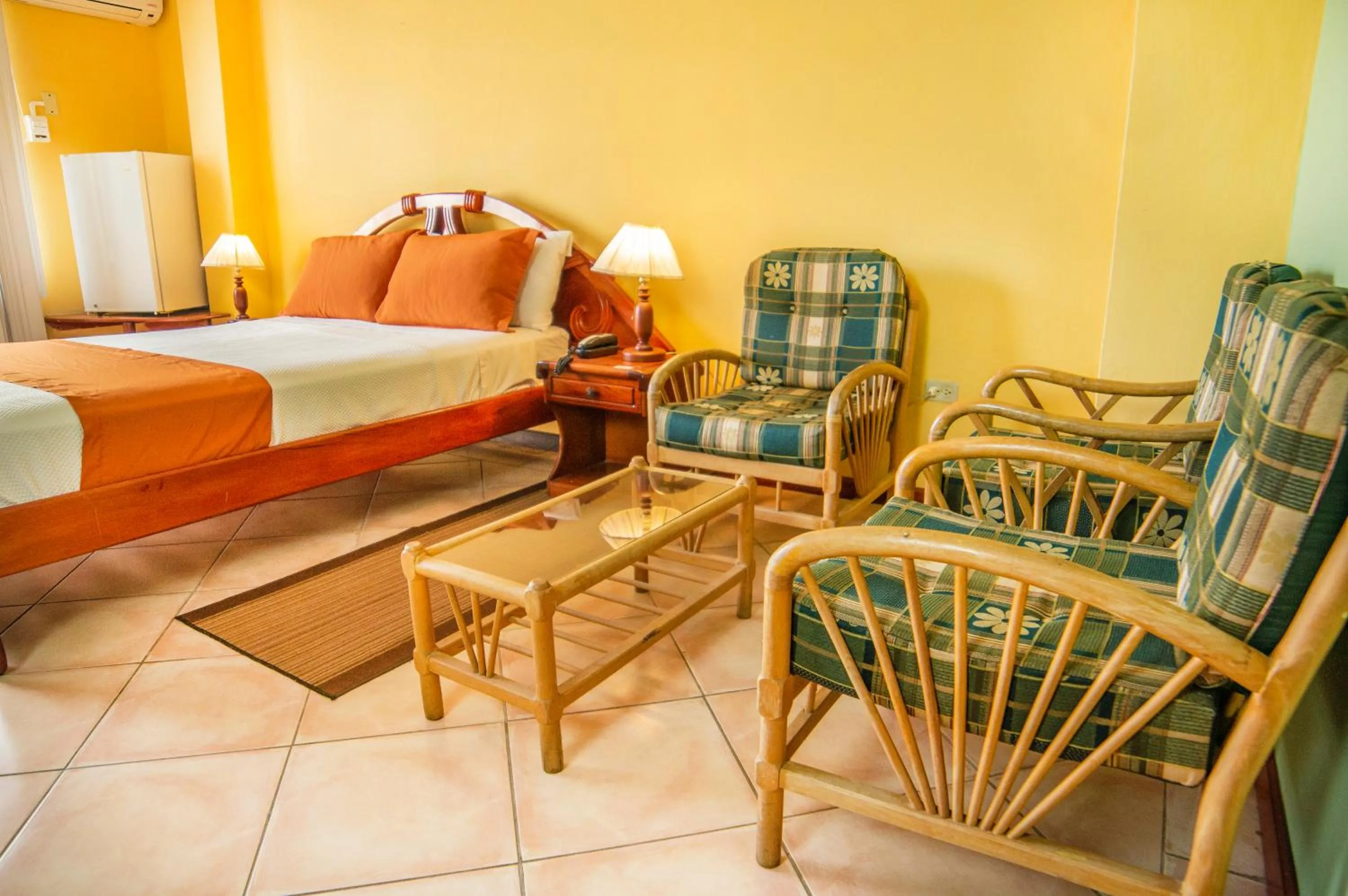 Bed in Hotel El Auca