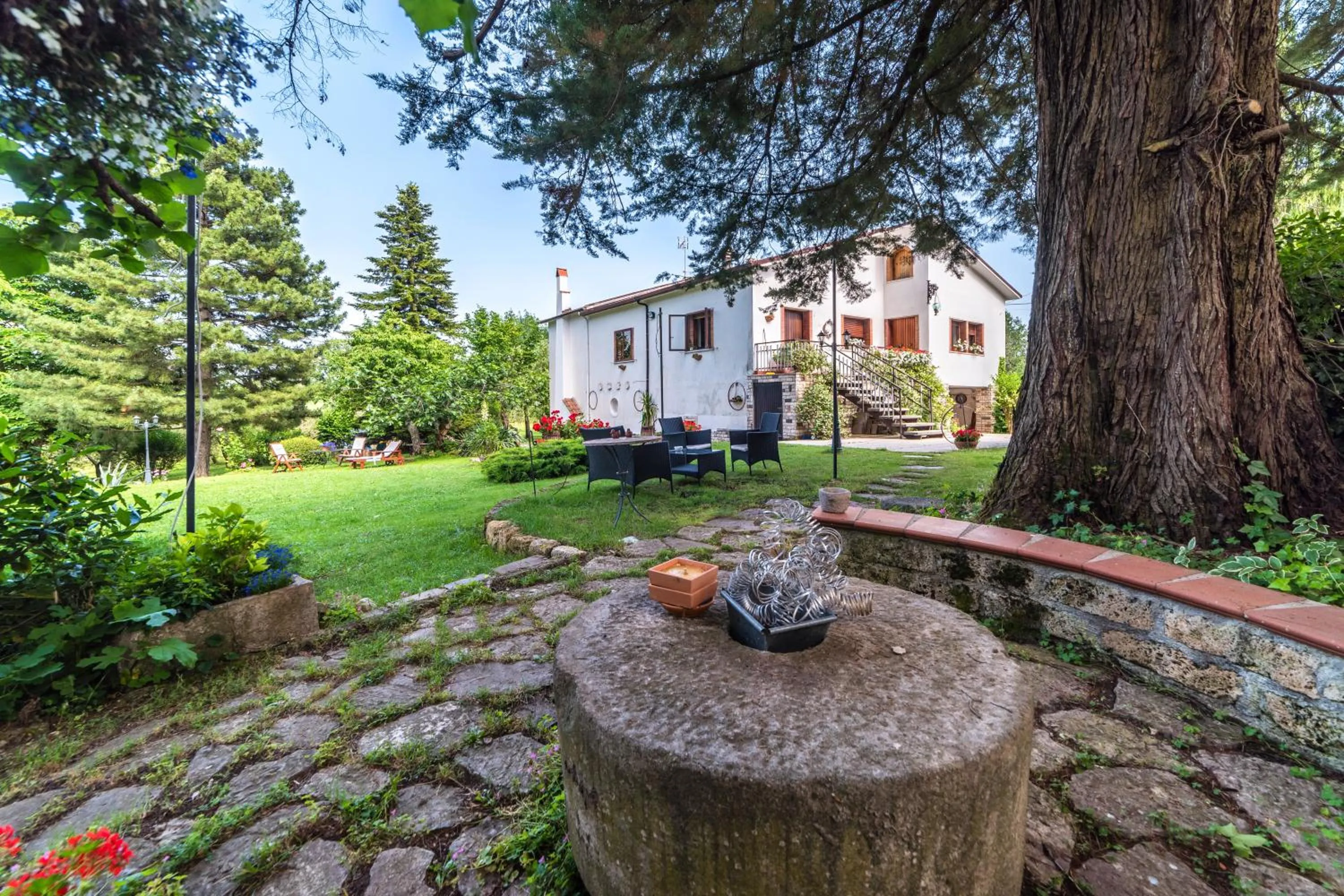 Garden in B&B Gocciaverde