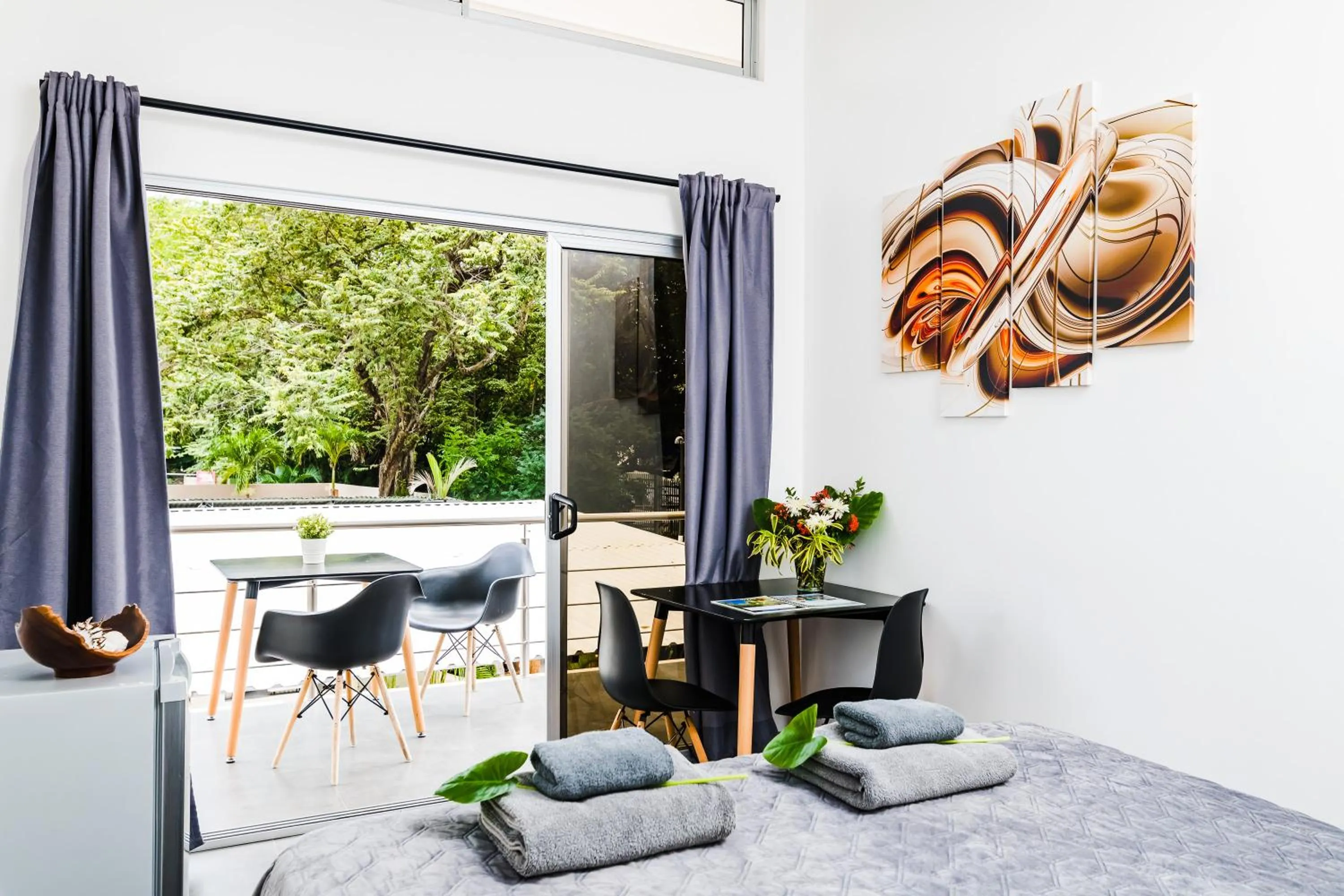 Balcony/Terrace in In the Shade Hotel - Coworking - 300Mbit - Adults Only