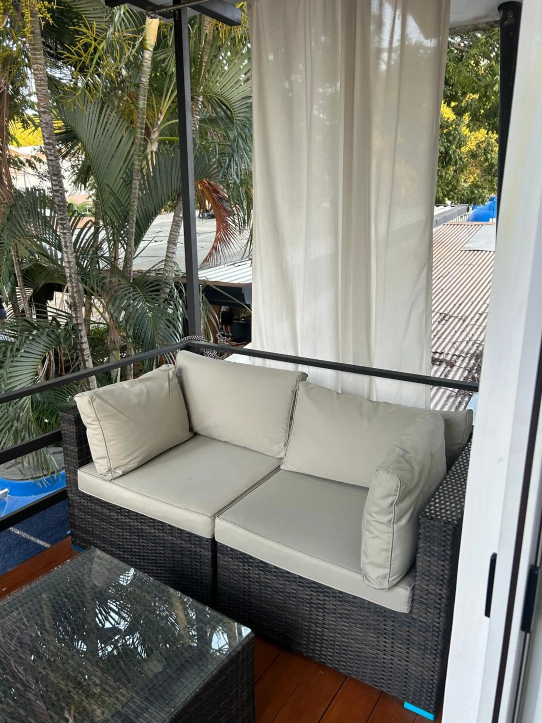 Balcony/Terrace in In the Shade Hotel - Coworking - 300Mbit - Adults Only