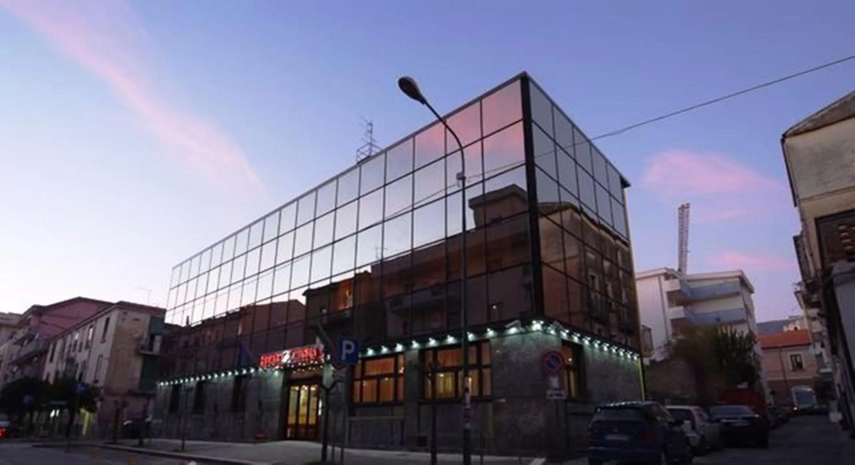 Facade/entrance in Hotel Cristal Eboli