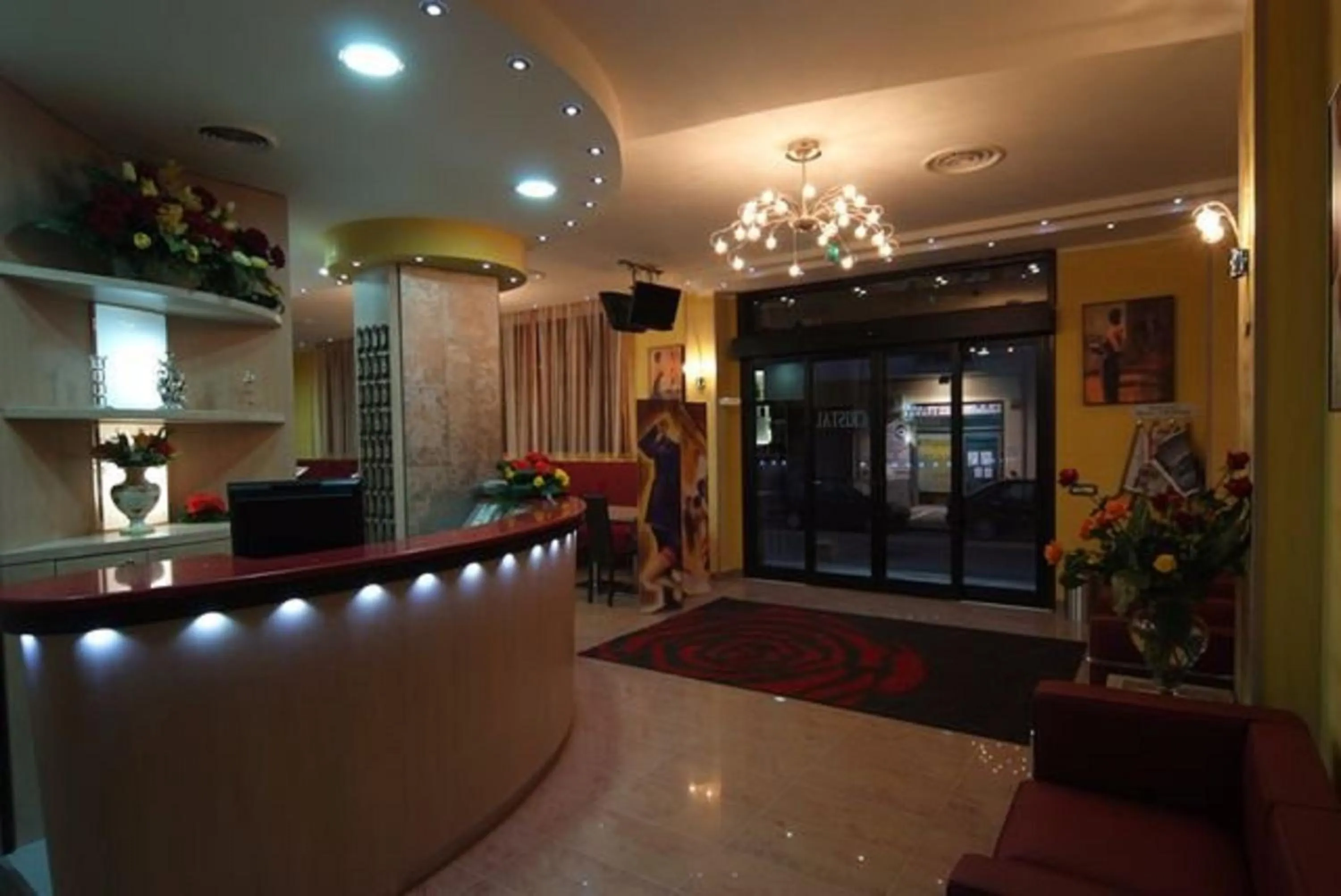 Lobby or reception in Hotel Cristal Eboli