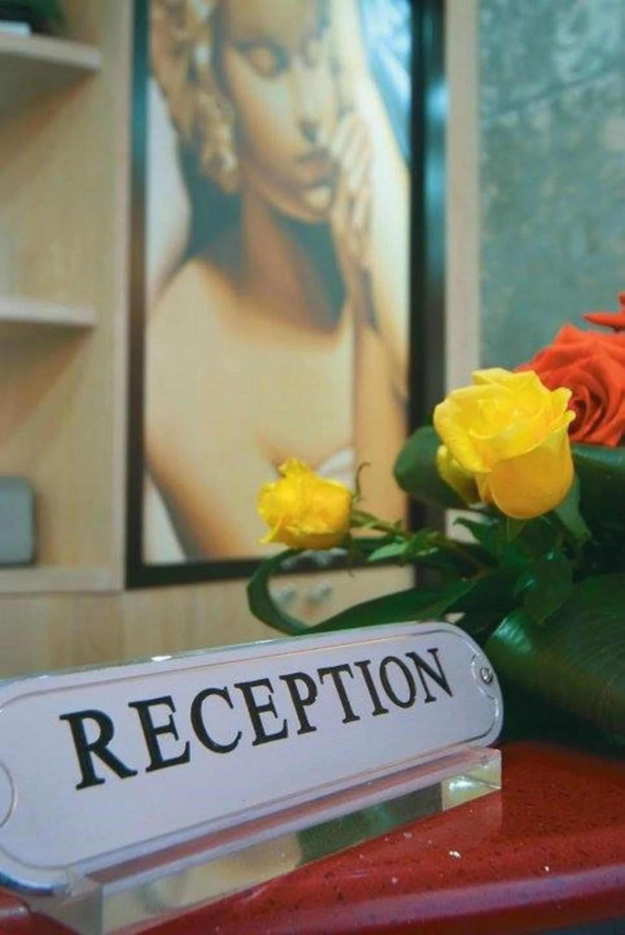 Lobby or reception in Hotel Cristal Eboli