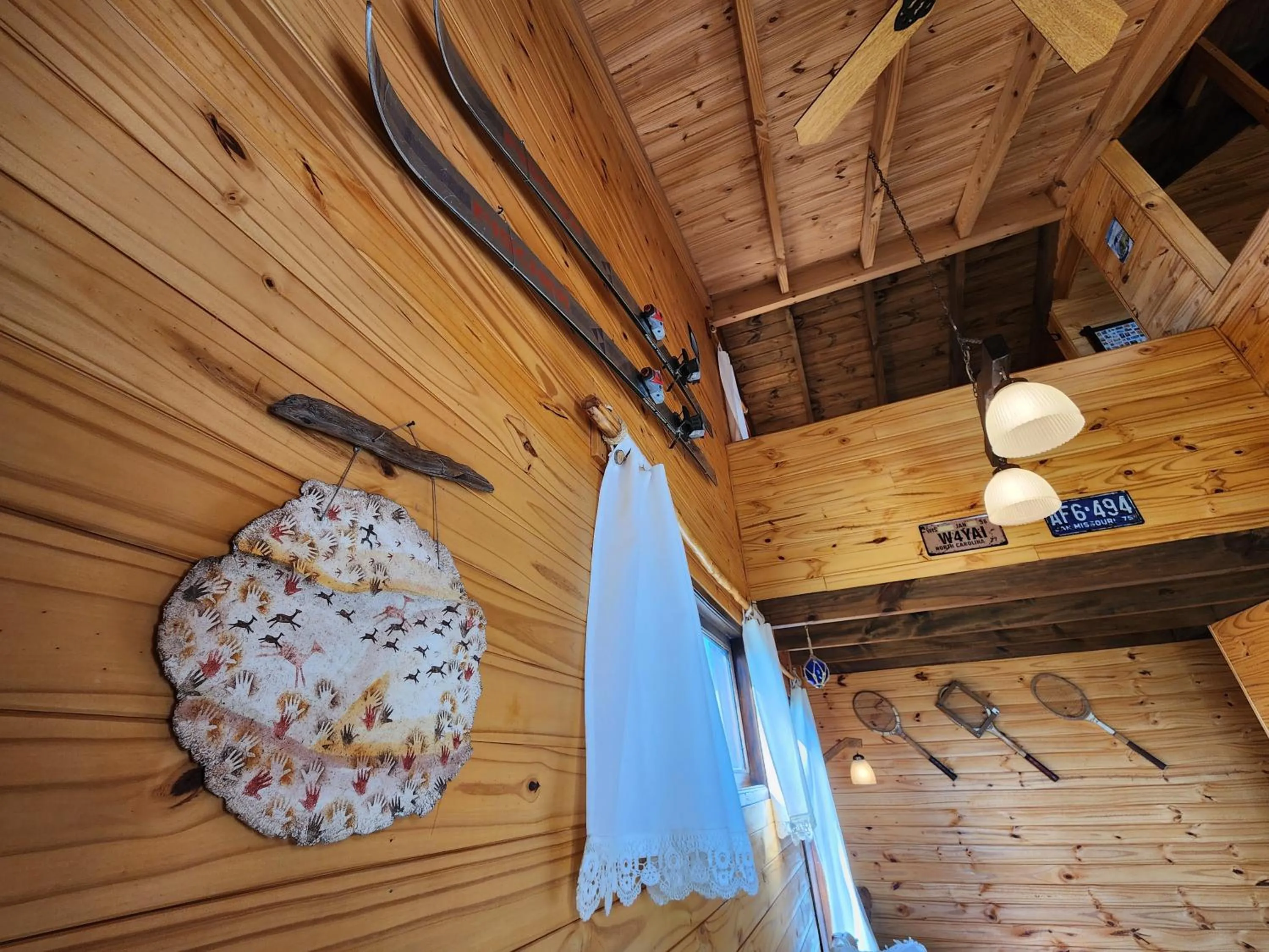 Decorative detail in Cabañas Alechen