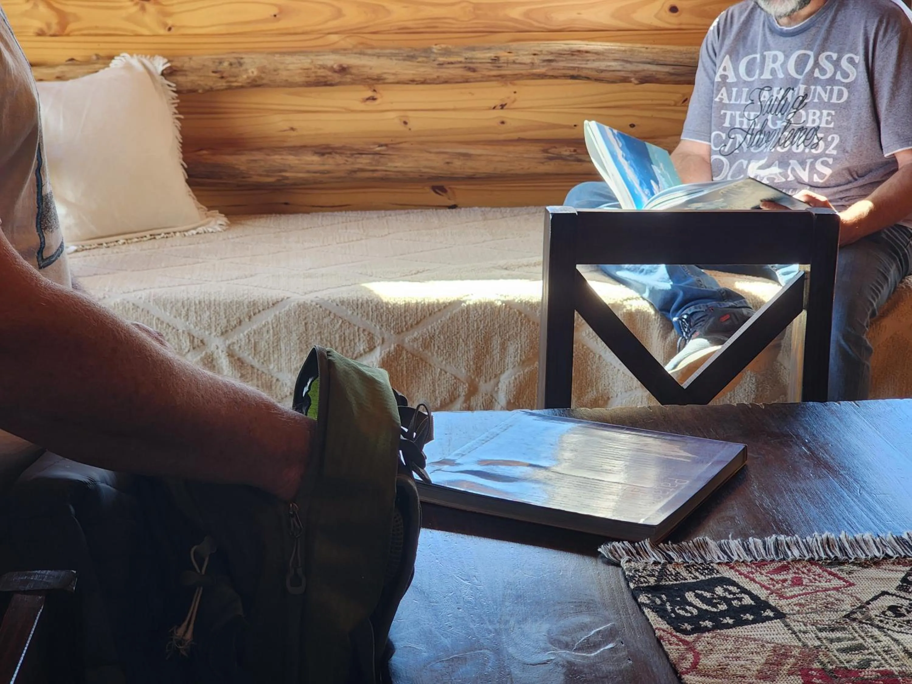 Living room in Cabañas Alechen