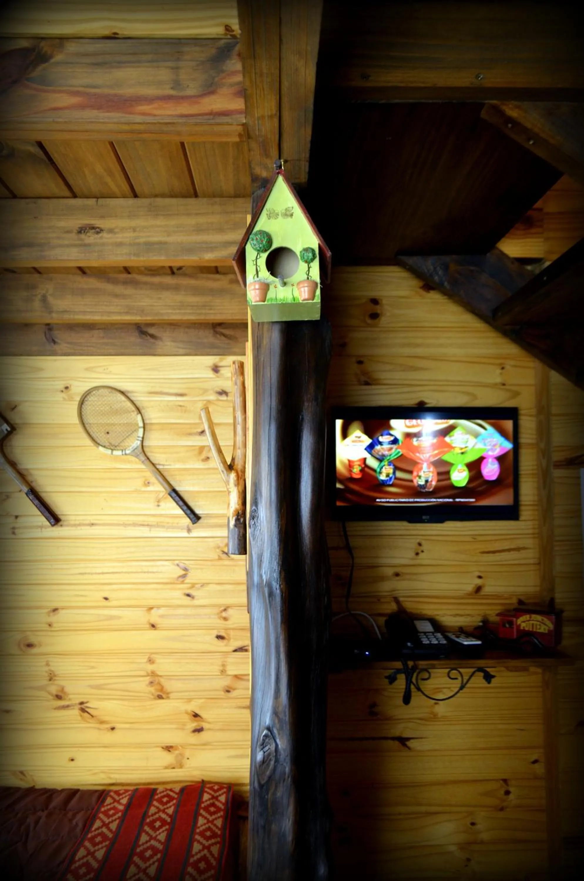 Decorative detail in Cabañas Alechen