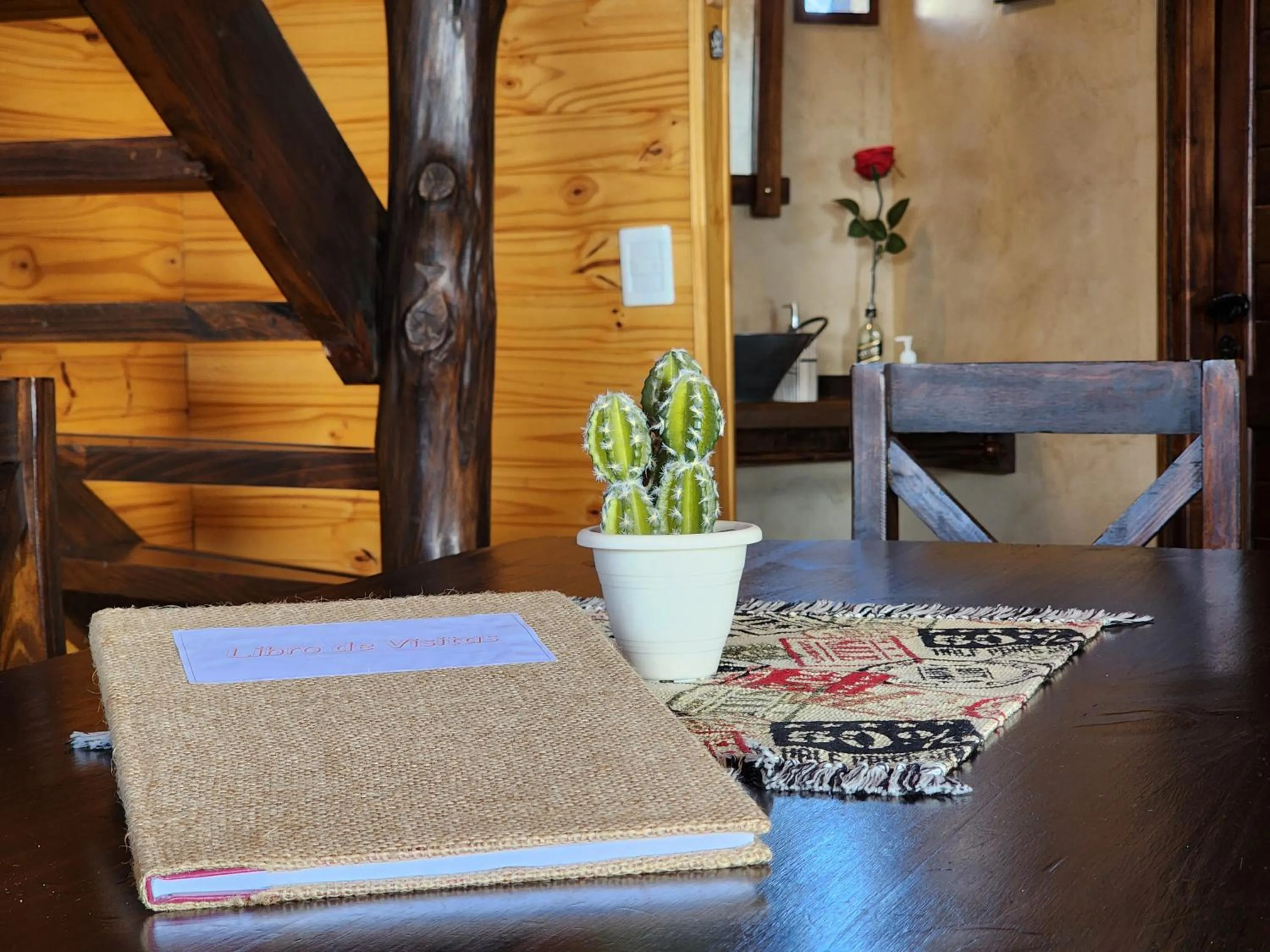 Seating area in Cabañas Alechen