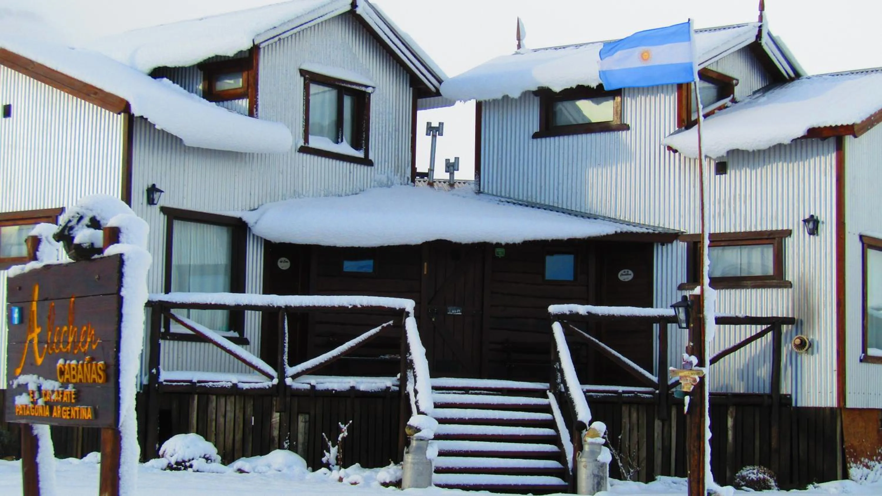 Facade/entrance in Cabañas Alechen