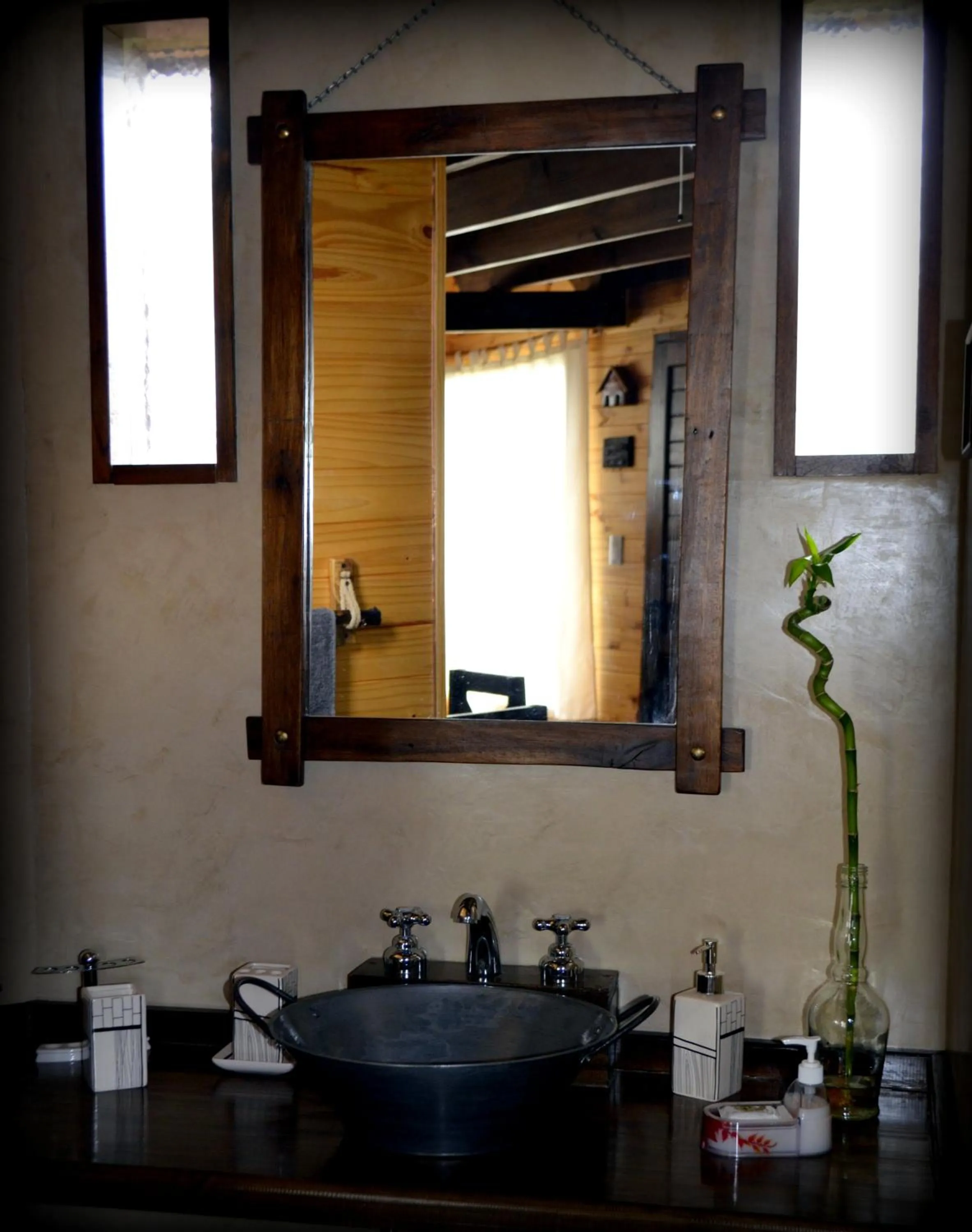 Bathroom in Cabañas Alechen