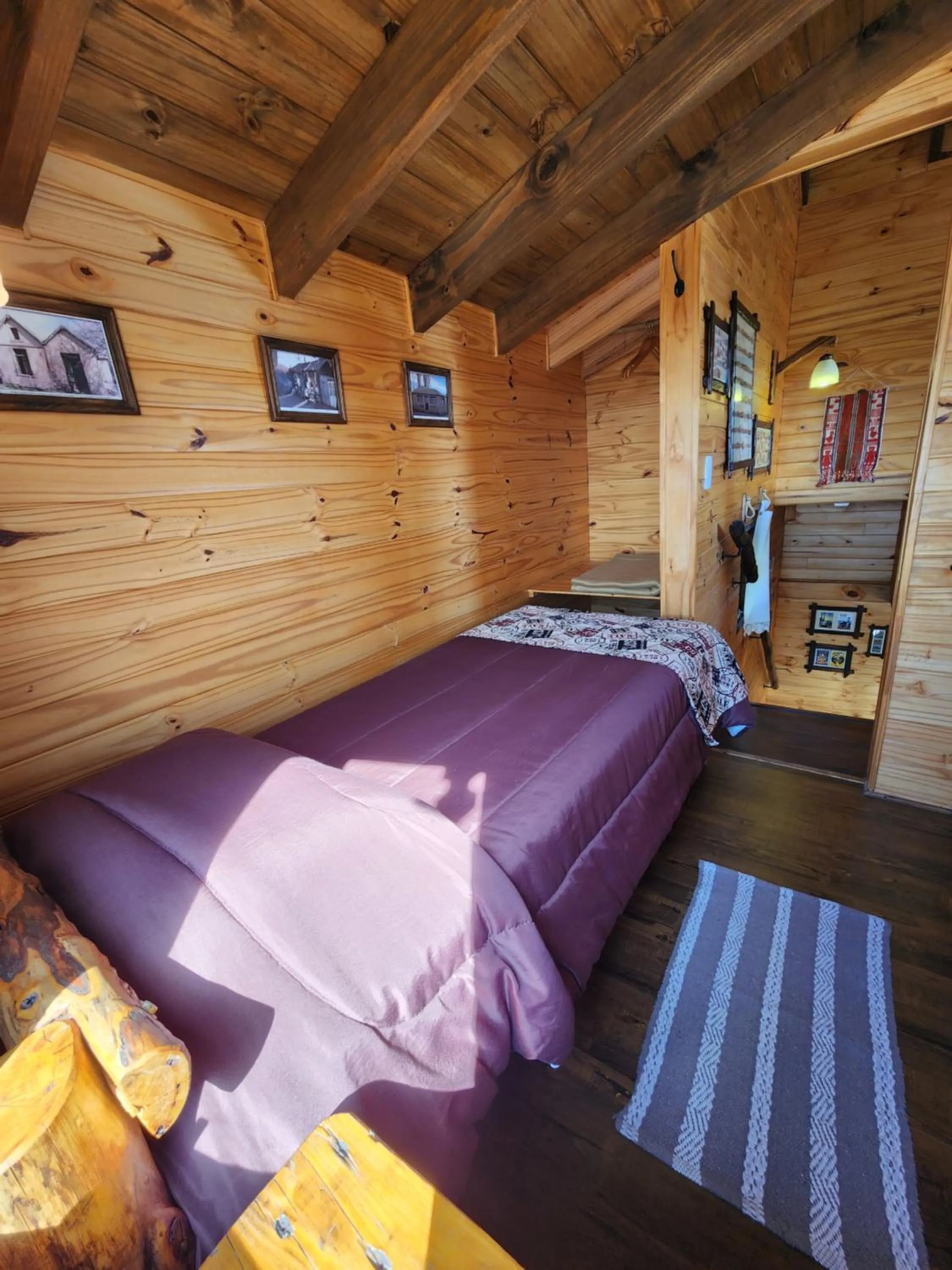 Bed in Cabañas Alechen