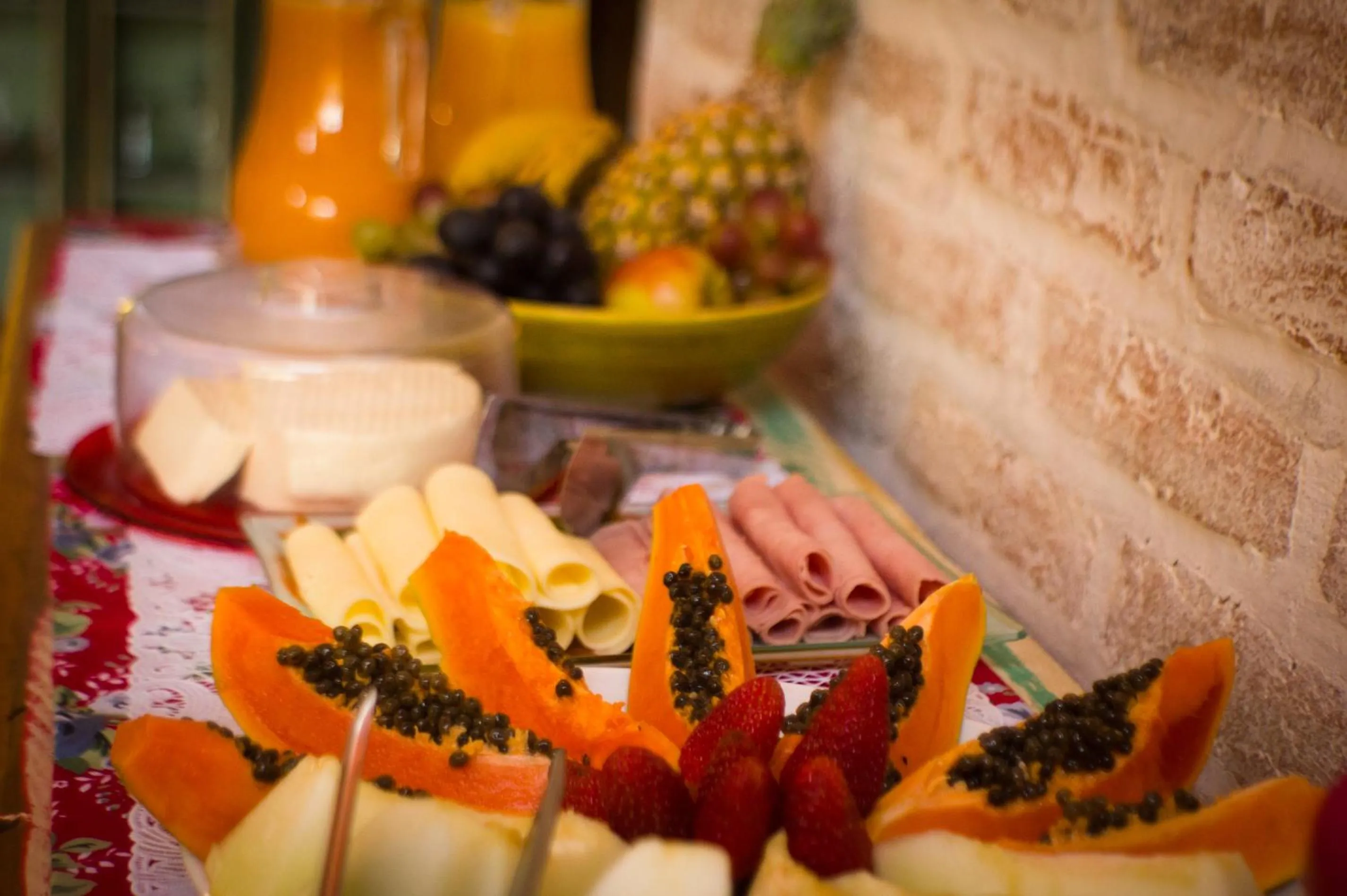 Restaurant/places to eat in Pousada Cabanas no Mundo