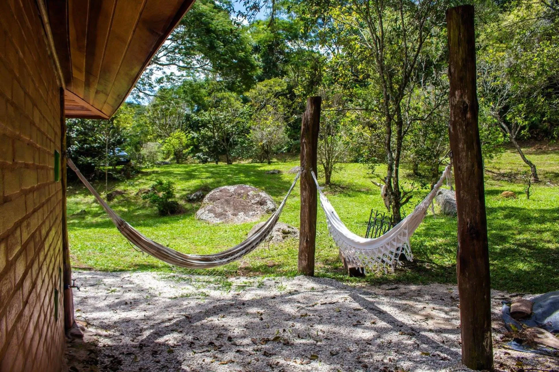 Garden in Pousada Cabanas no Mundo