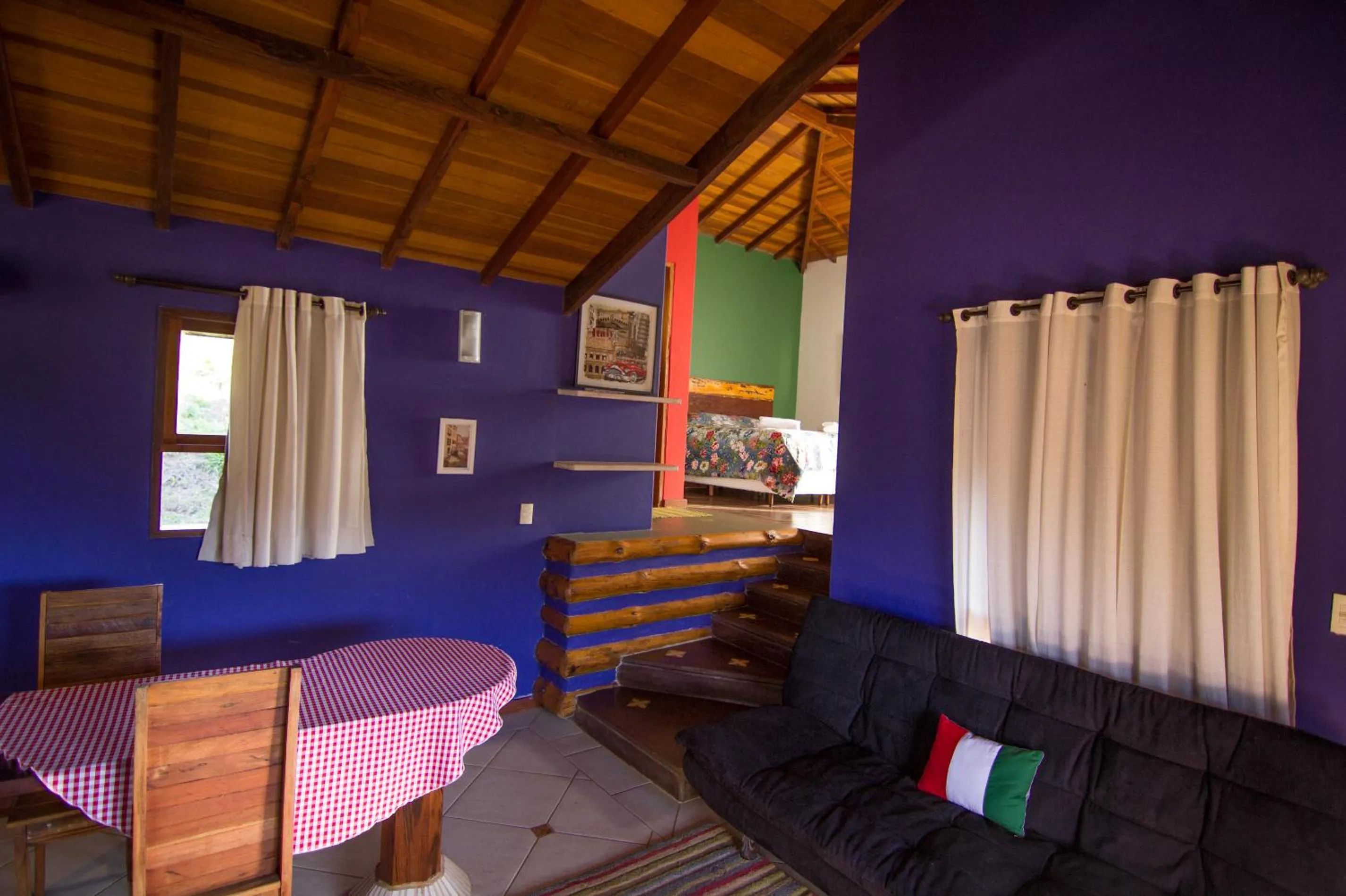 Living room in Pousada Cabanas no Mundo