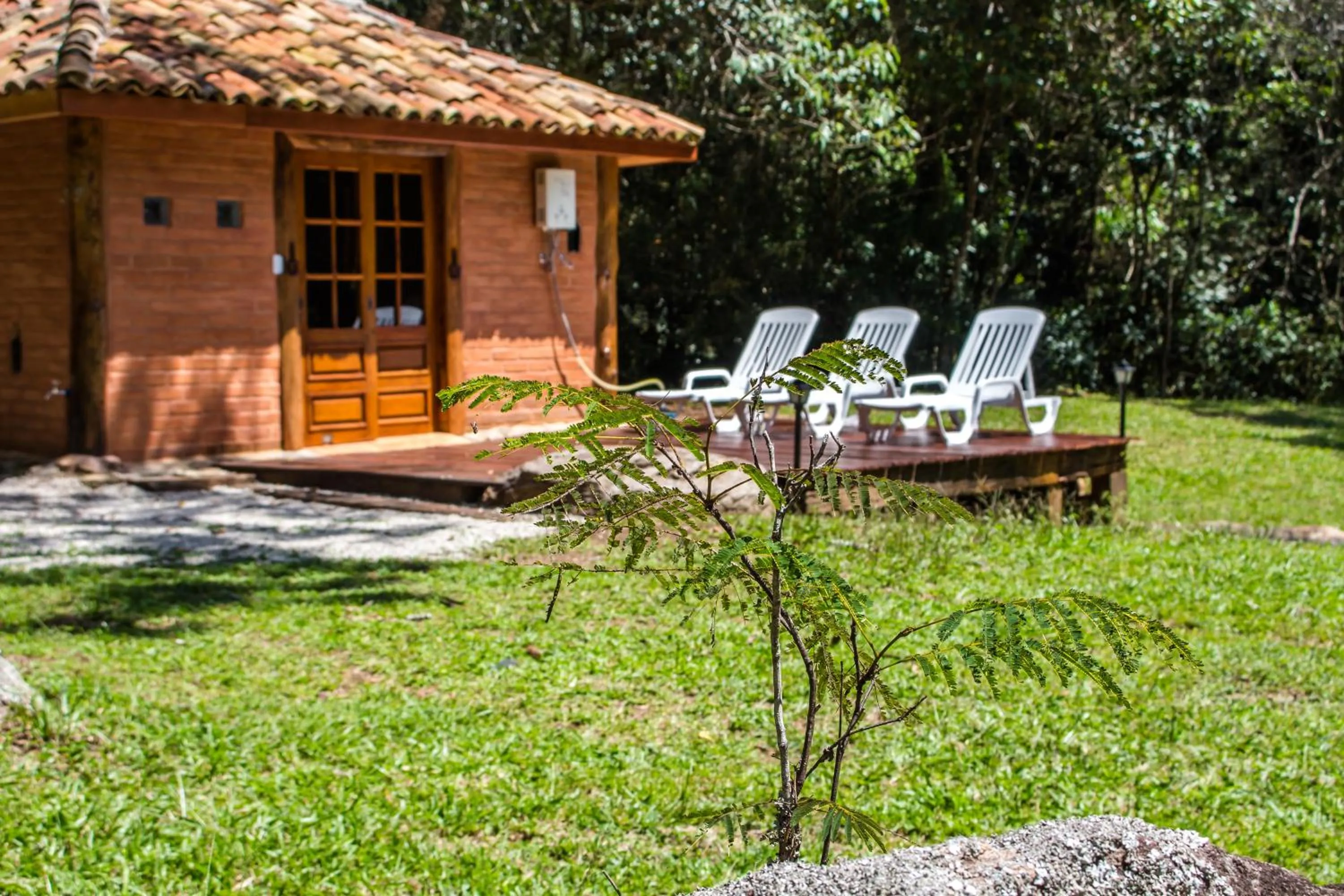 Sauna in Pousada Cabanas no Mundo