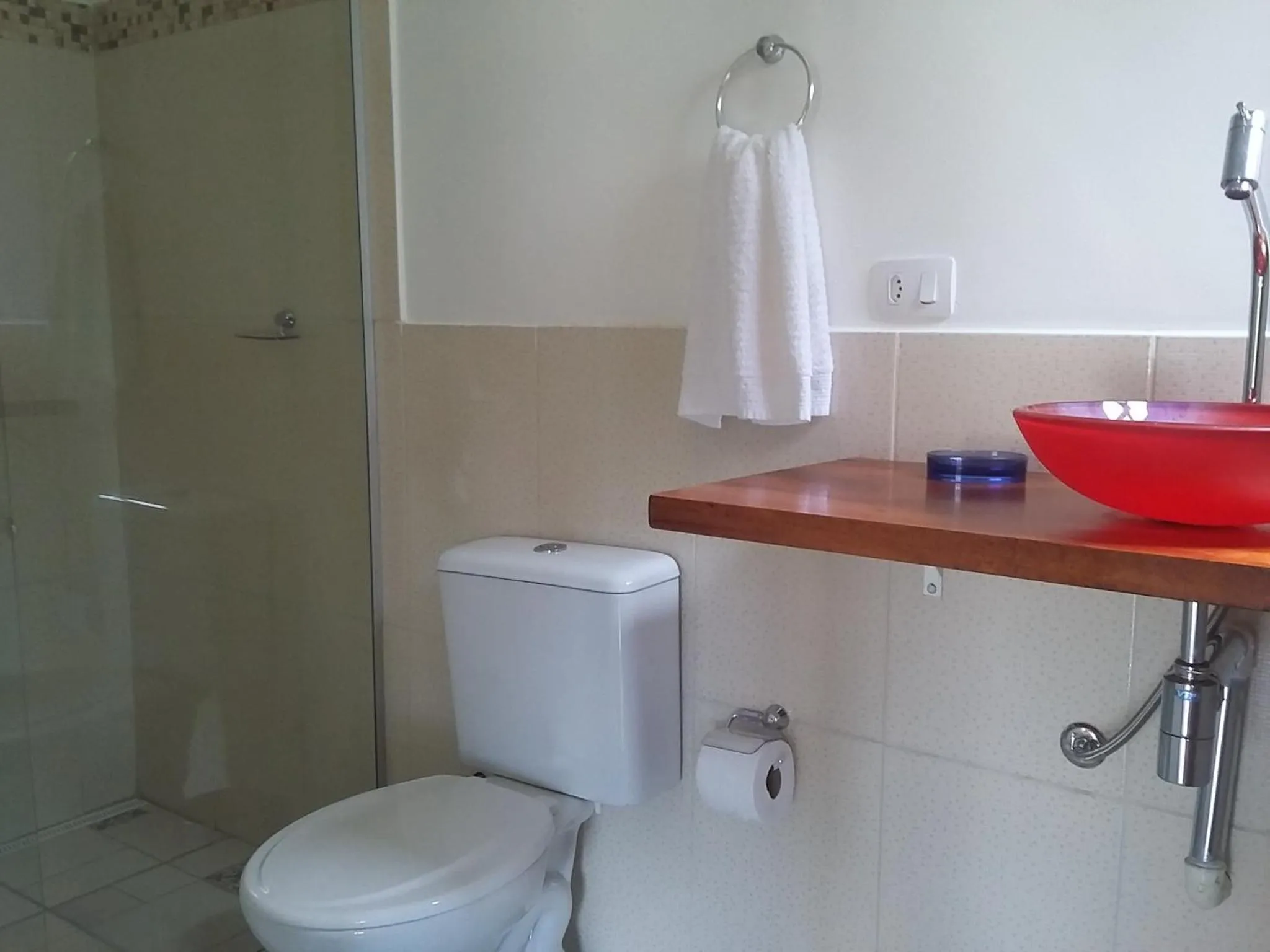 Bathroom in Pousada Cabanas no Mundo