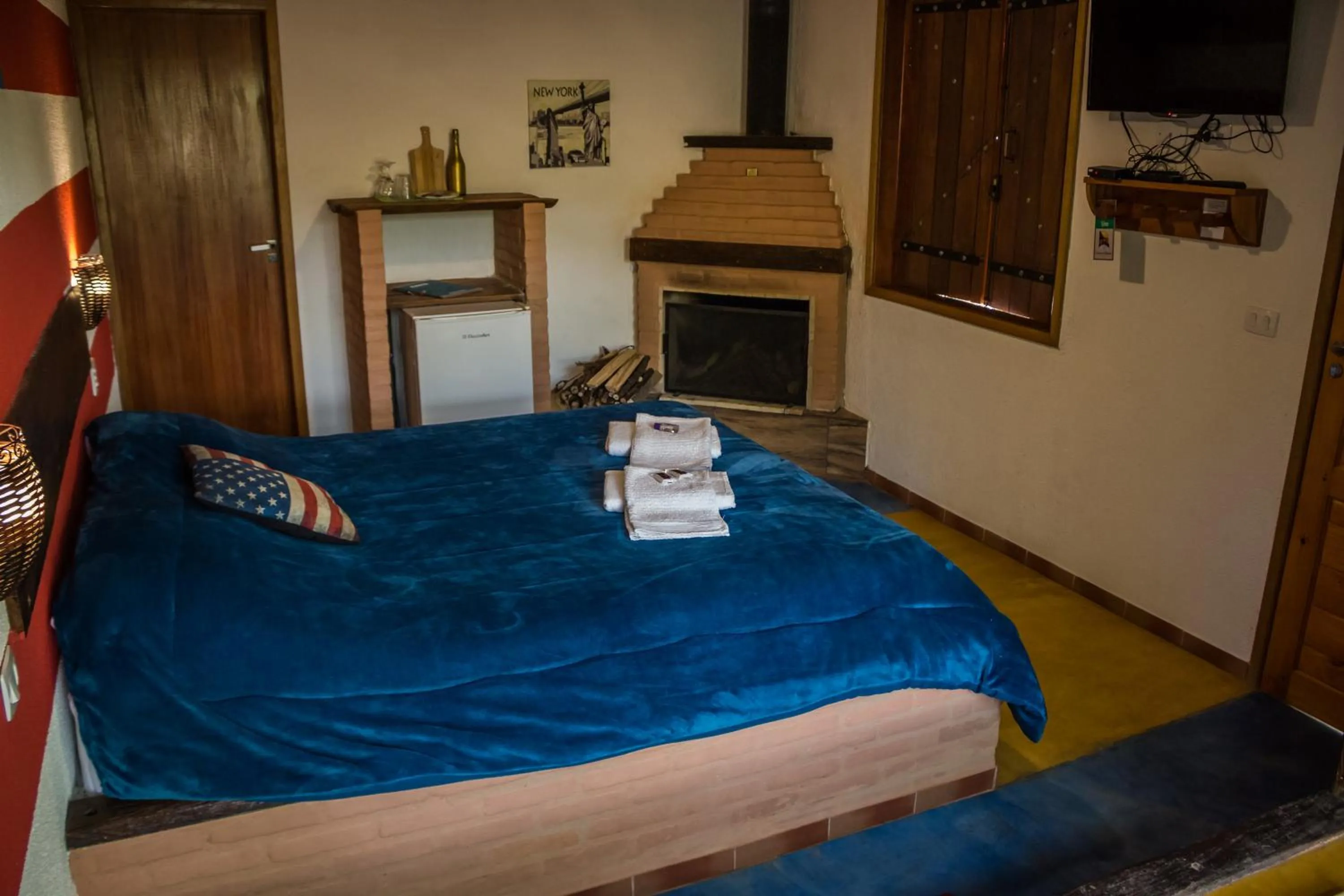 Photo of the whole room, Bed in Pousada Cabanas no Mundo