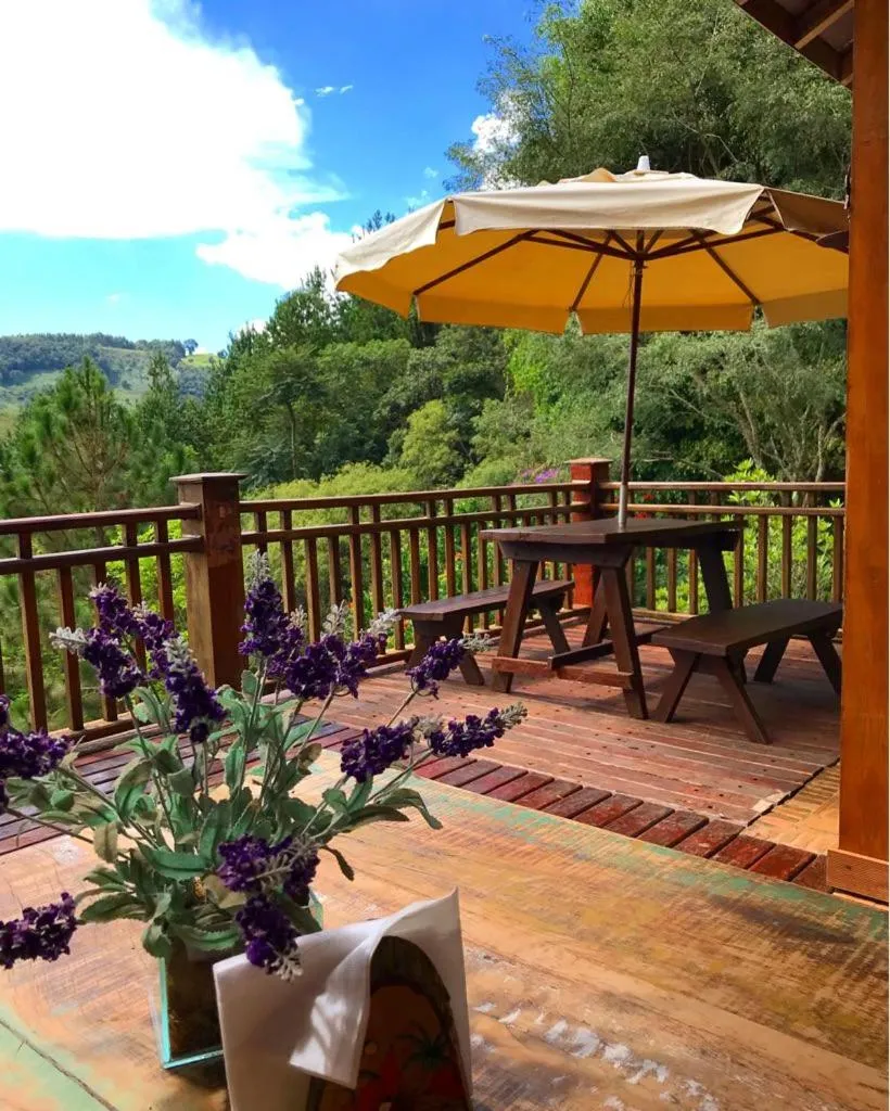 Garden in Pousada Cabanas no Mundo