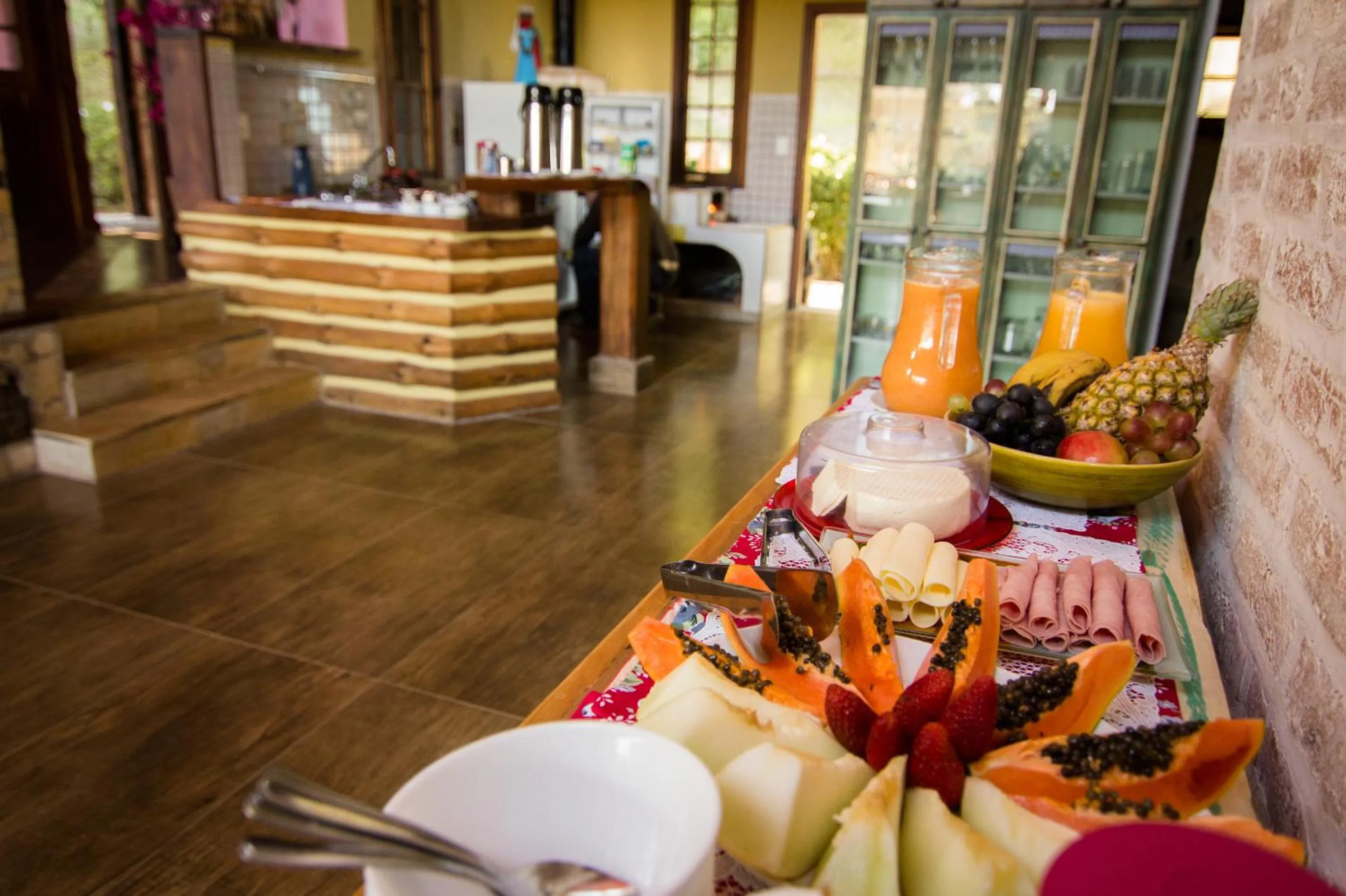 Restaurant/places to eat in Pousada Cabanas no Mundo