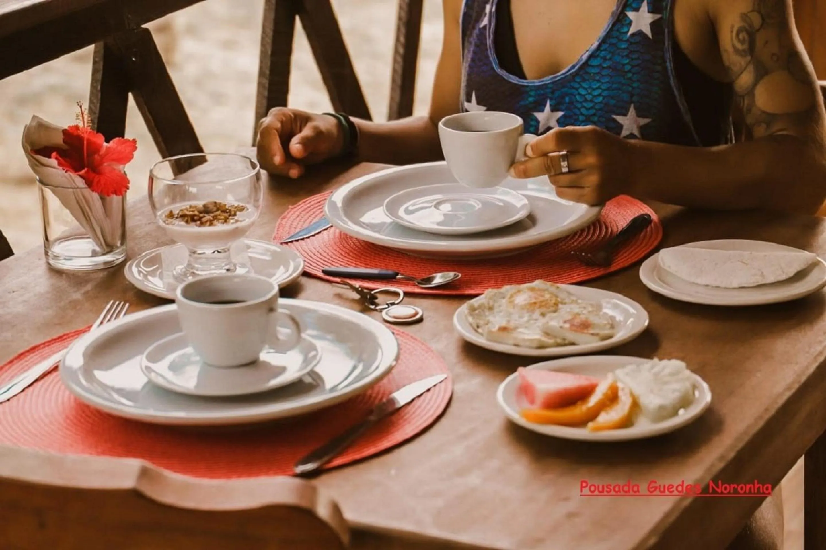 Food close-up in Pousada Guedes Noronha