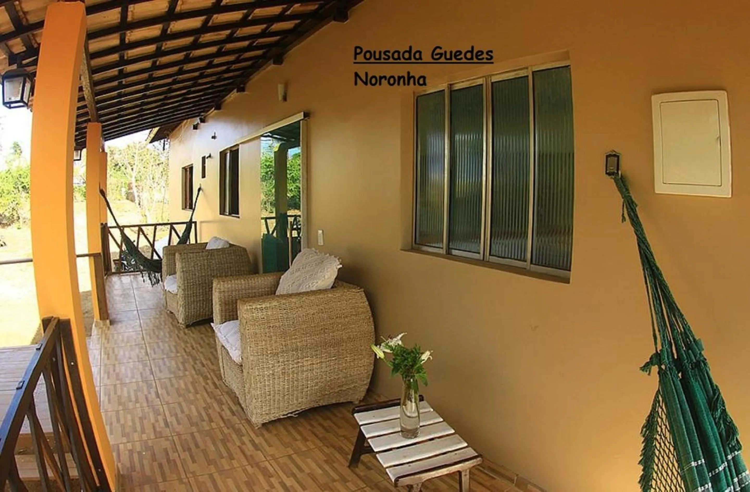 Bird's eye view in Pousada Guedes Noronha