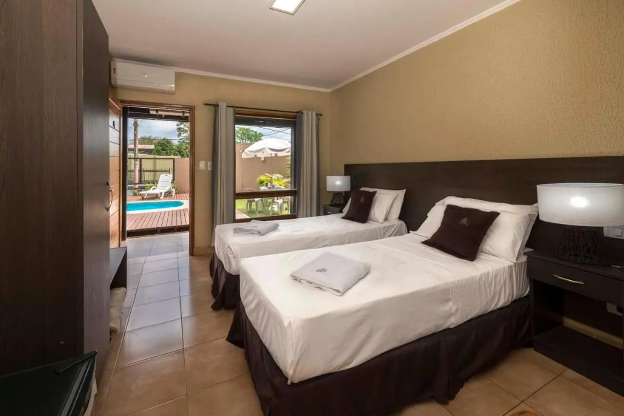 Bed in Iguazú Urban Hotel Express