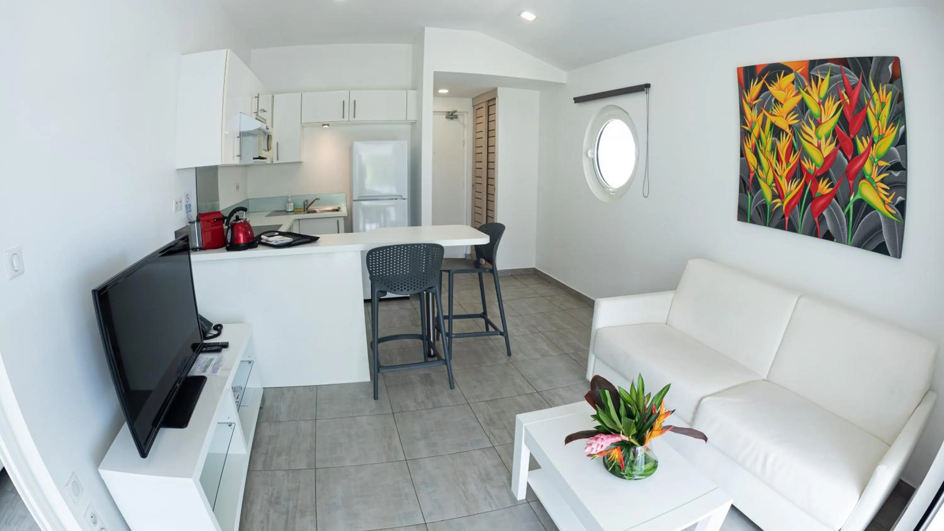 Living room in Moorea Sunset Beach