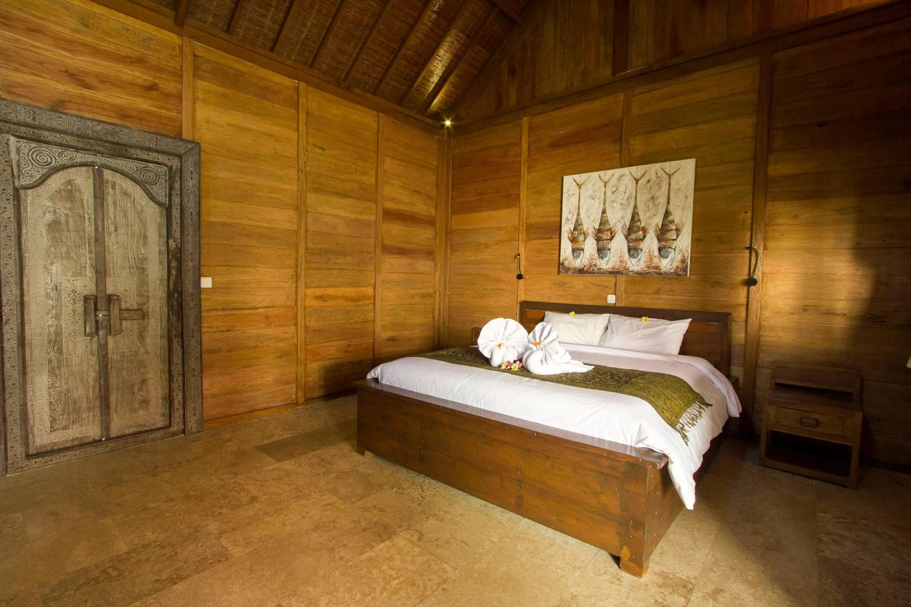 Photo of the whole room, Bed in Benthos Bali Dive Resort