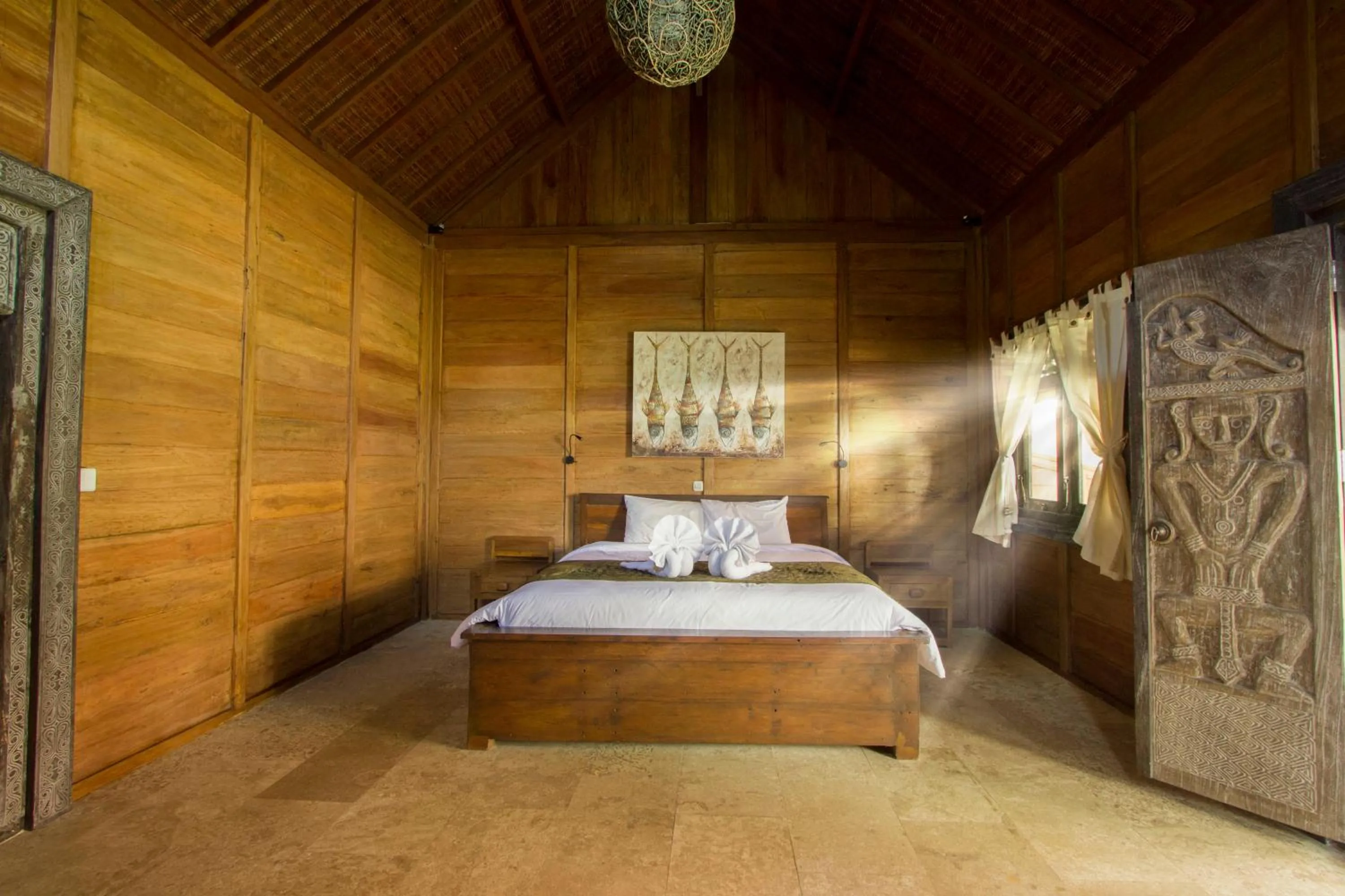 Bedroom, Bed in Benthos Bali Dive Resort