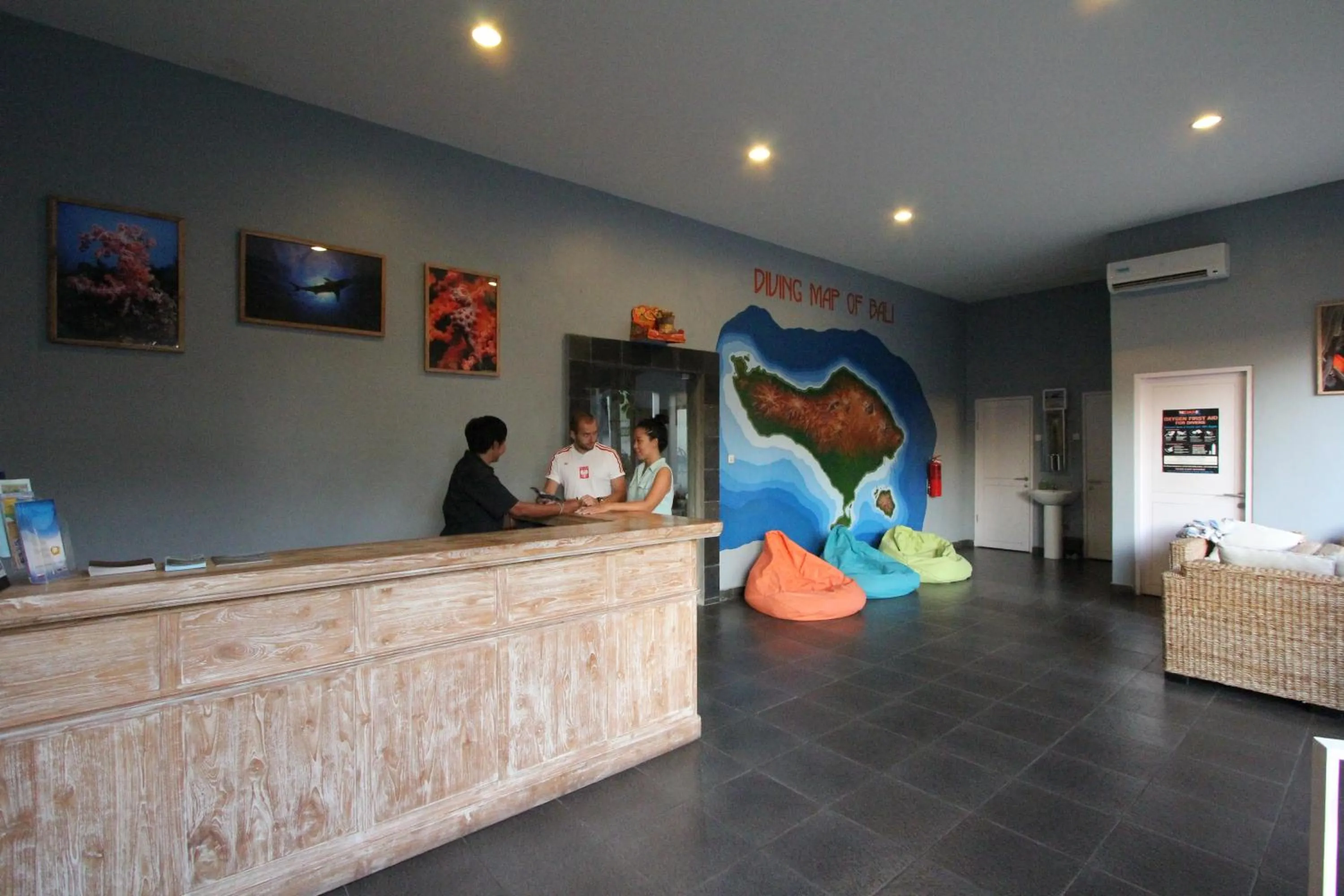 Property building in Benthos Bali Dive Resort
