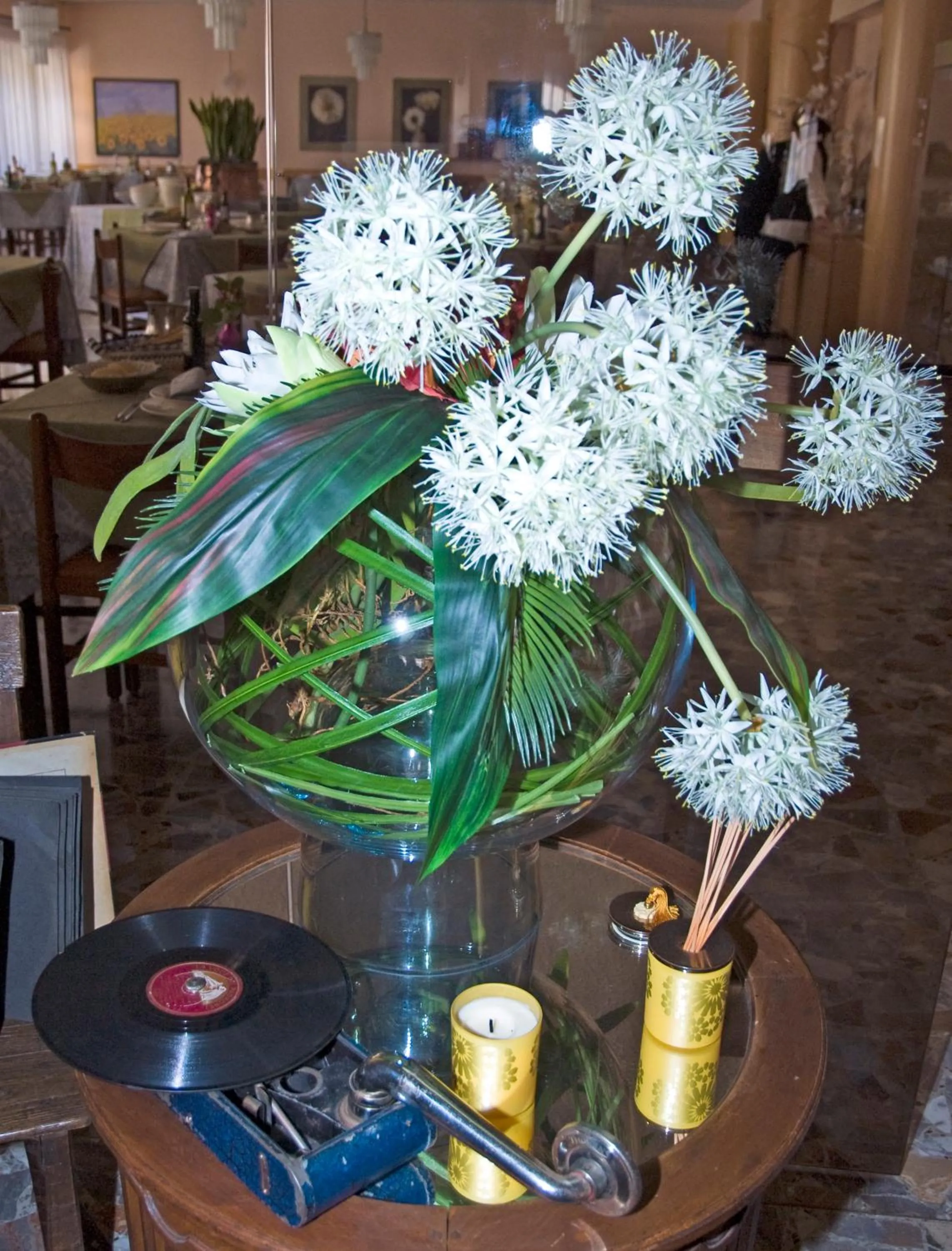 Decorative detail in Hotel Filey