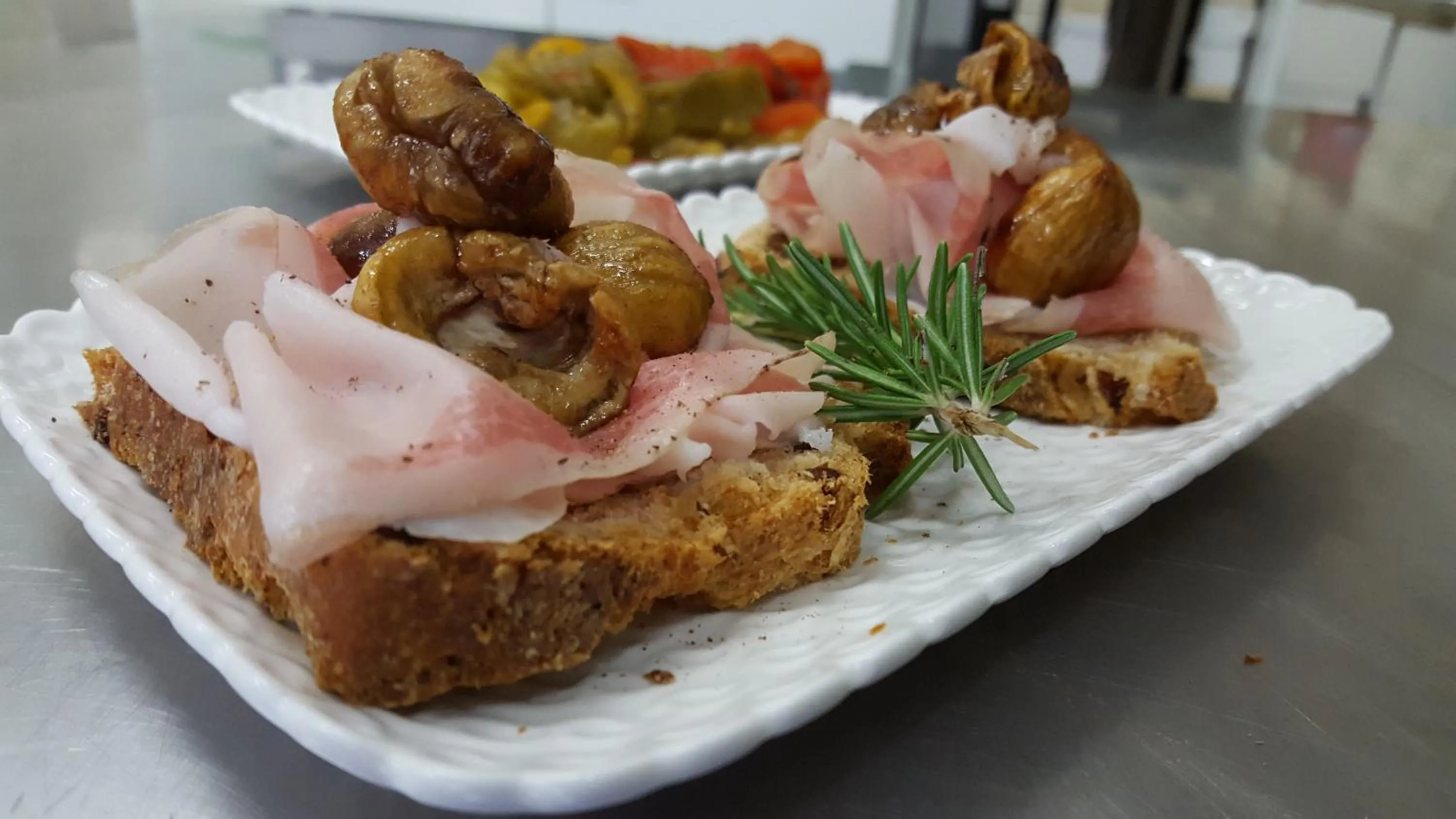 Food close-up in Hotel Filey