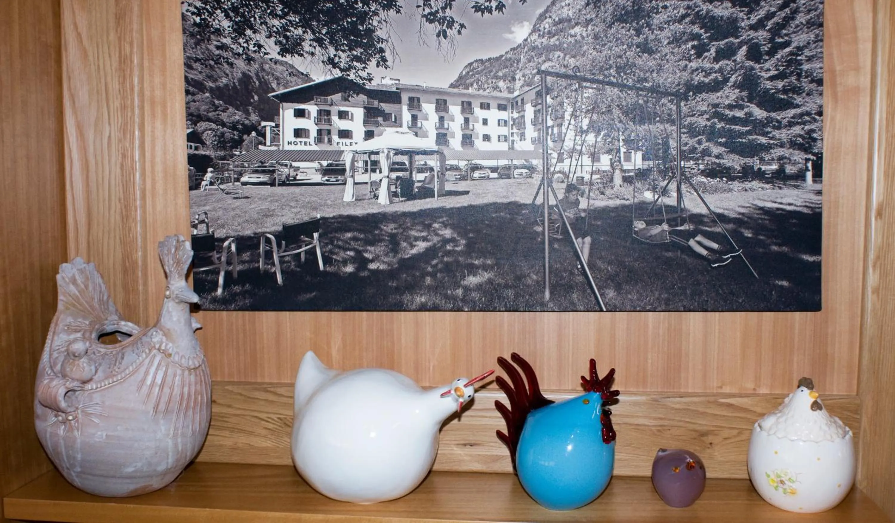 Decorative detail in Hotel Filey