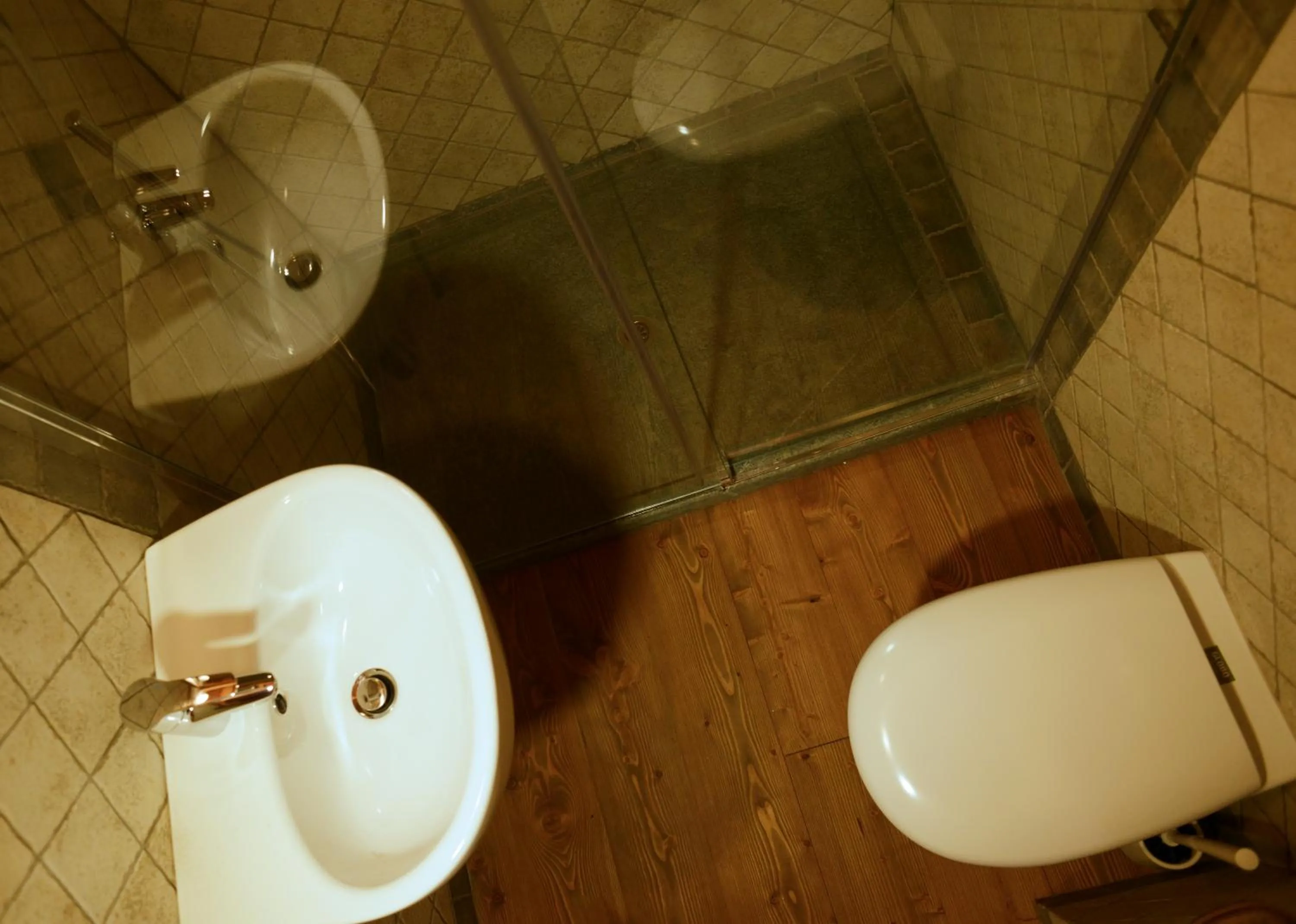 Bathroom in Le Nid de l'Aigle